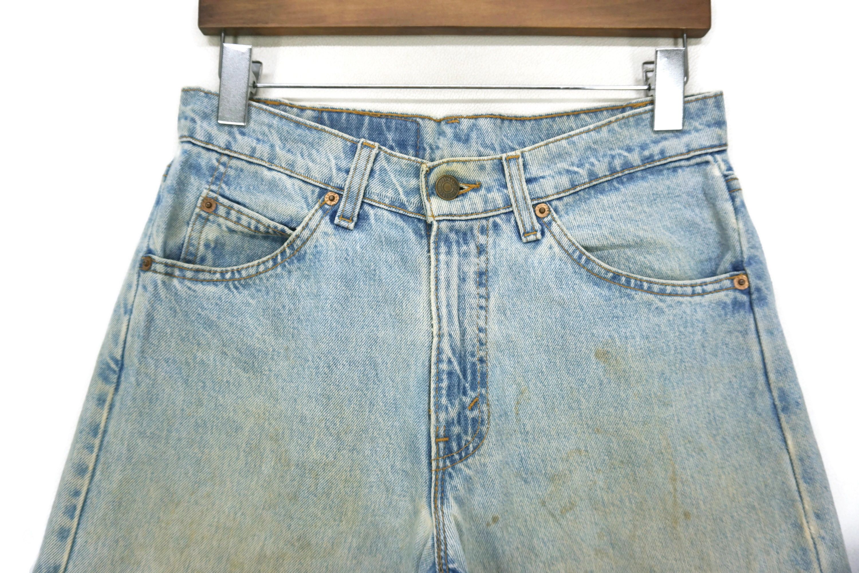 Levi's Vintage Levi's 550 Orange Tab Jeans Size W30xL31 Light Wash Size US 29 - 3 Thumbnail