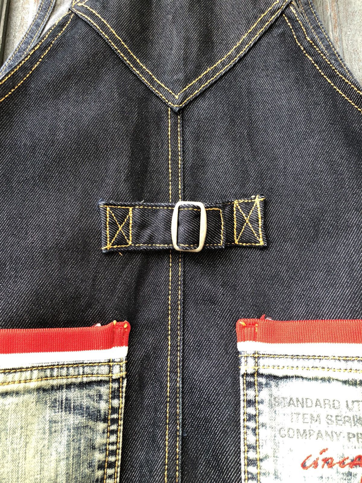 Fubu 🍻Send Your OFFER🍻 ✨LIKE NEW✨ Fubu Y2k Denim Overall Skirt Size 36" / US 14 / IT 50 - 12 Thumbnail