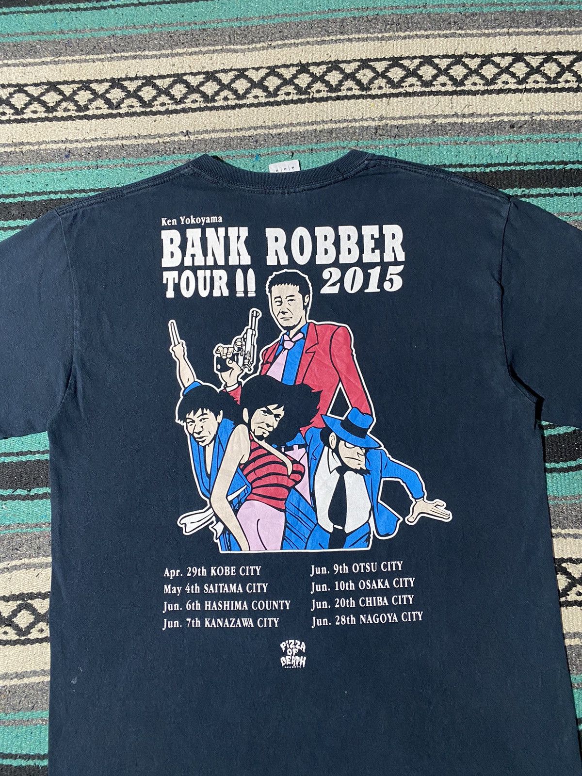 Band Tees Vintage Pizza of Death Record Ken Yokohama Tour 2015 Size US M / EU 48-50 / 2 - 2 Thumbnail