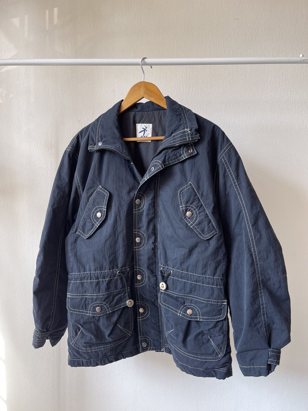 Hai Sporting Gear × Issey Miyake 90s Hai Sporting Gear Jacket Size US L / EU 52-54 / 3 - 3 Thumbnail