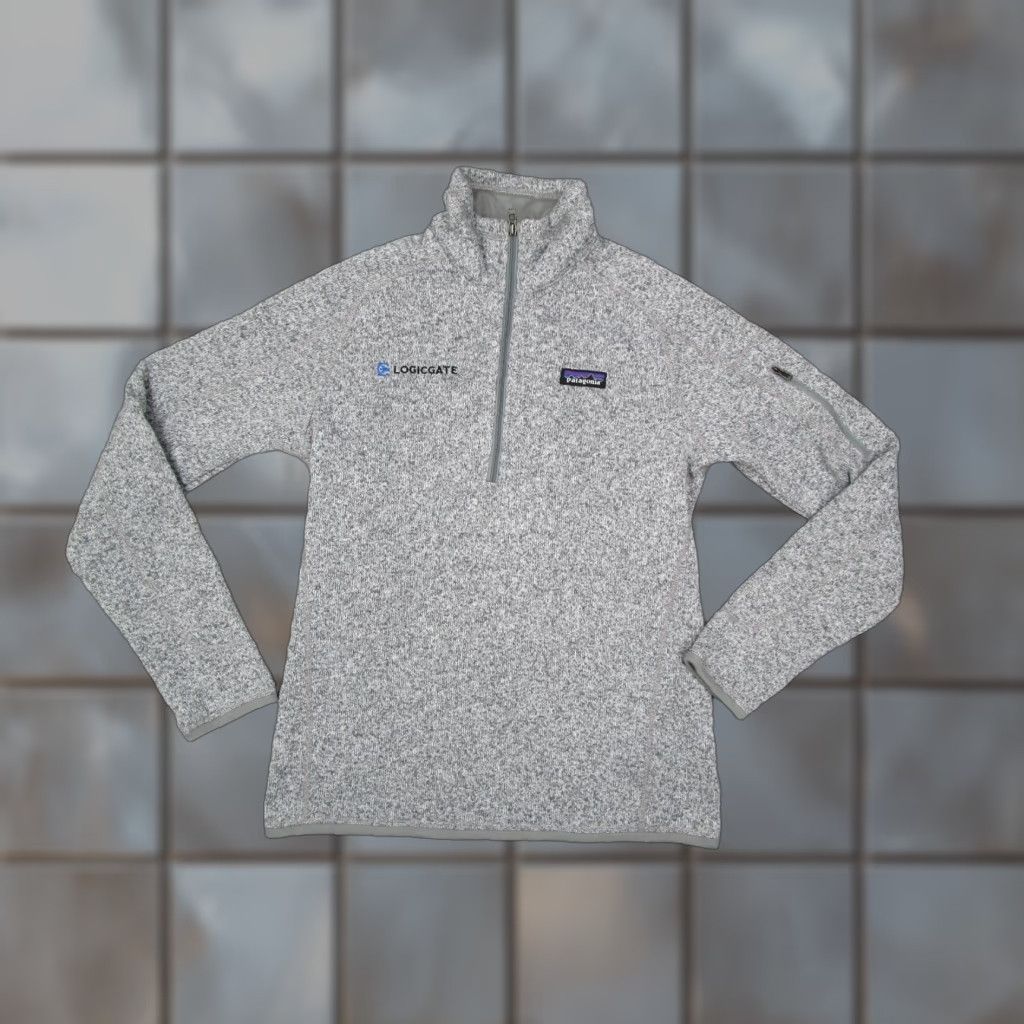 Patagonia Patagonia Jacket Women Small Gray Better Sweater Fleece 1/2 Zip Pullover Size M / US 6-8 / IT 42-44 - 1 Thumbnail