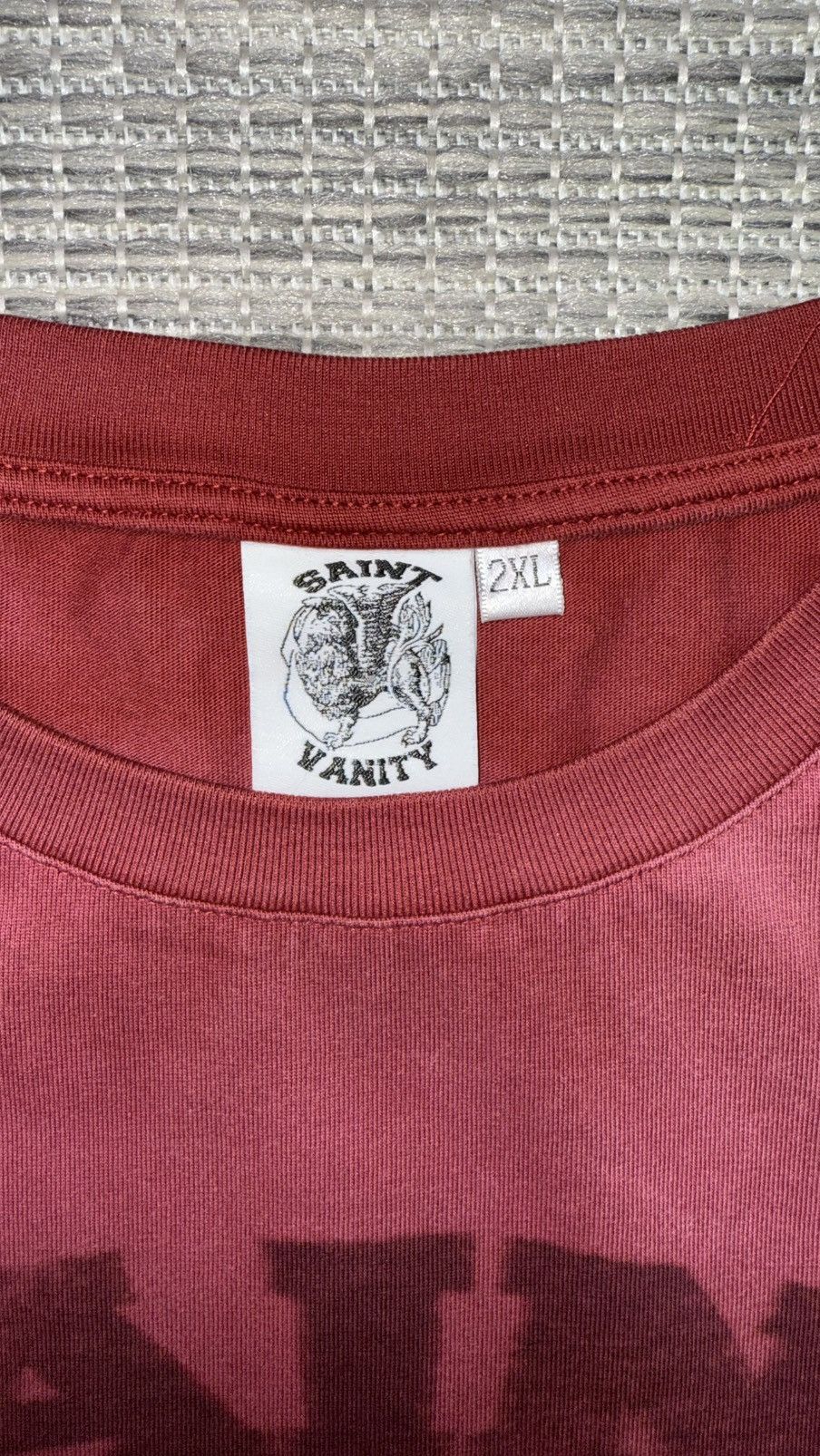 Saint Vanity Saint Vanity Red Dissolve Griffin Tee Size US XXL / EU 58 / 5 - 3 Thumbnail
