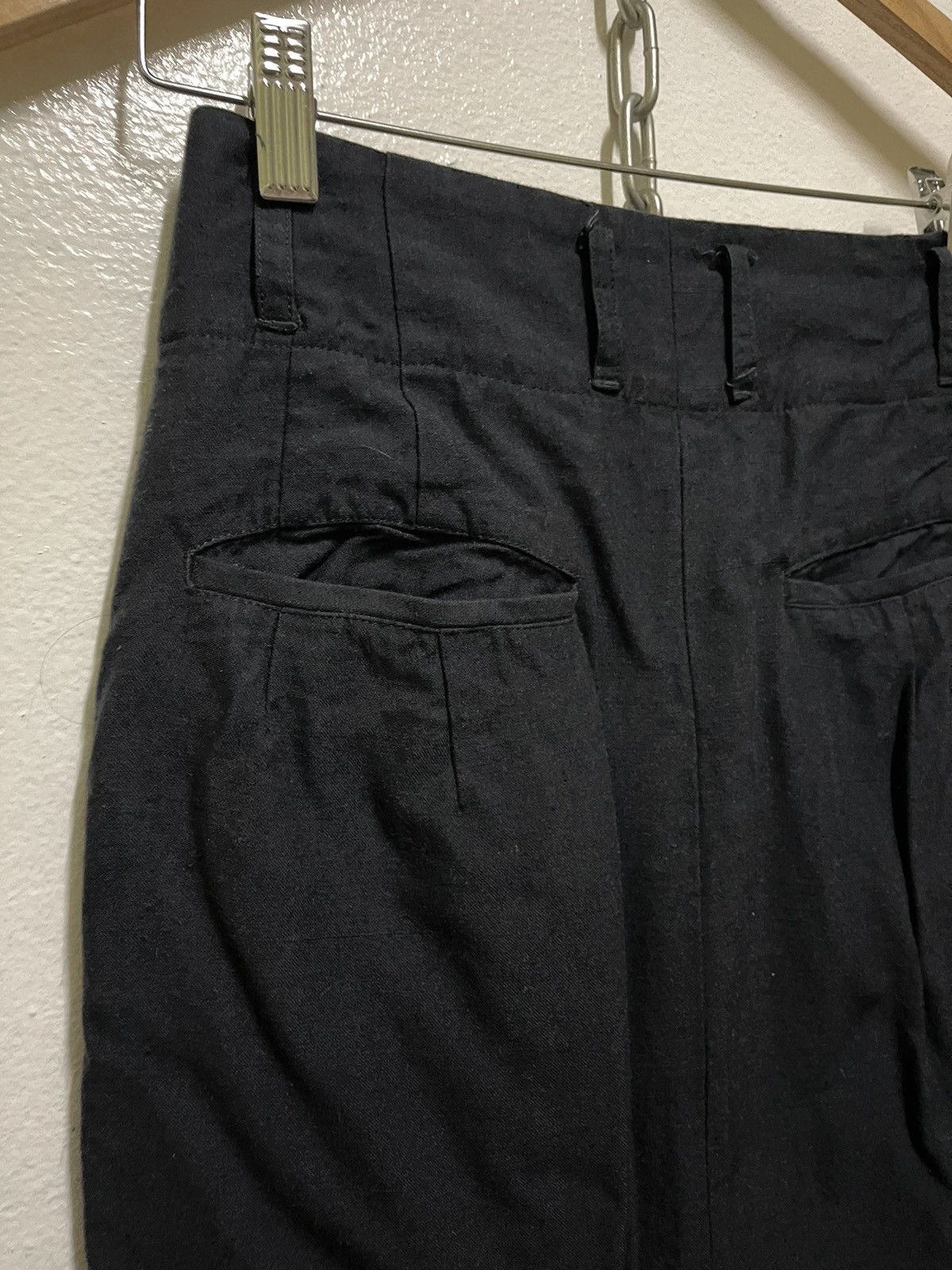 Japanese Brand Workshop Black Skirt Size 23" - 8 Thumbnail