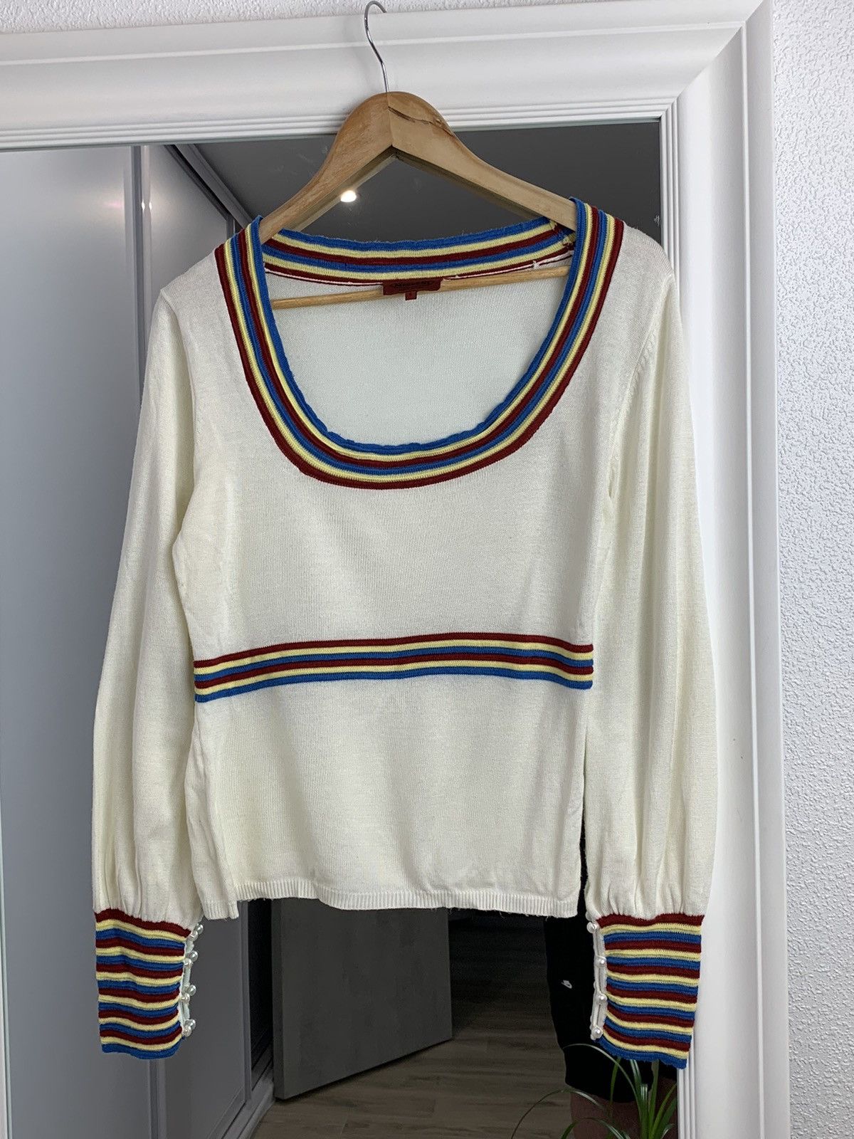 Missoni Missoni Vintage Blouse Y2K Cotton Jumper Size:6 Size M / US 6-8 / IT 42-44 - 1 Thumbnail