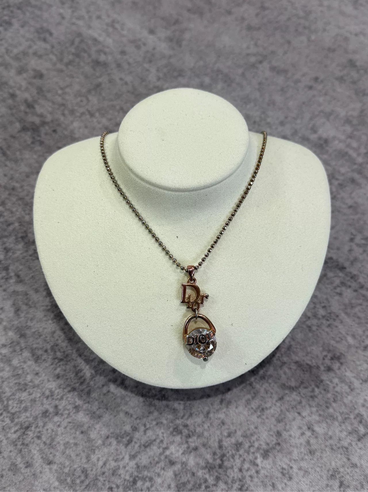 Dior Dior Vintage Necklace Size ONE SIZE - 1 Thumbnail