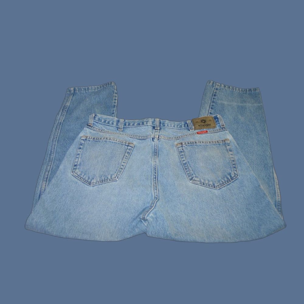 Wrangler Wrangler Jeans Men's 36x32 Blue Denim Size US 36 / EU 52 - 1 Thumbnail