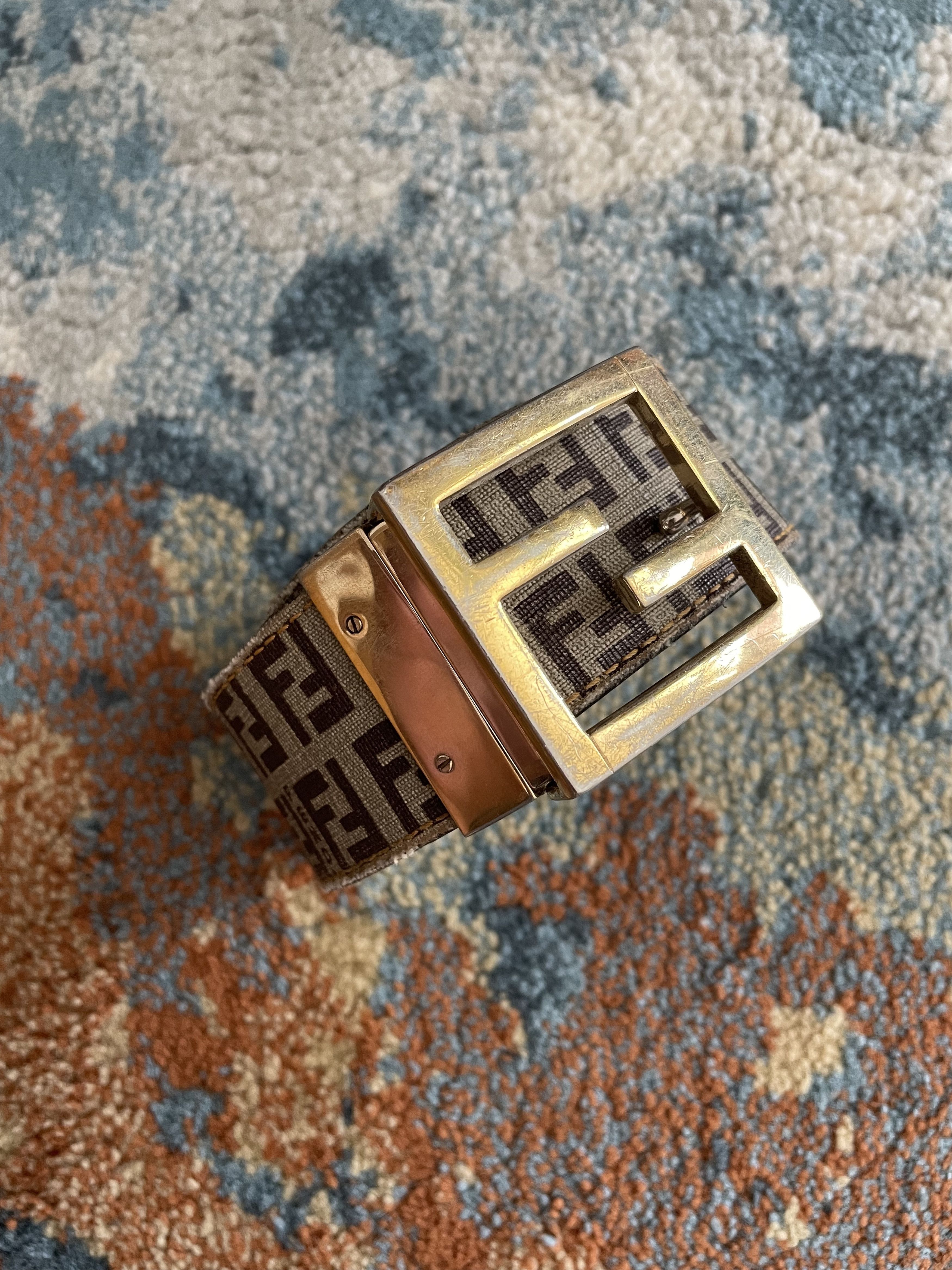 Fendi Fendi Vintage Monogram Canvas Belt Size ONE SIZE - 1 Thumbnail