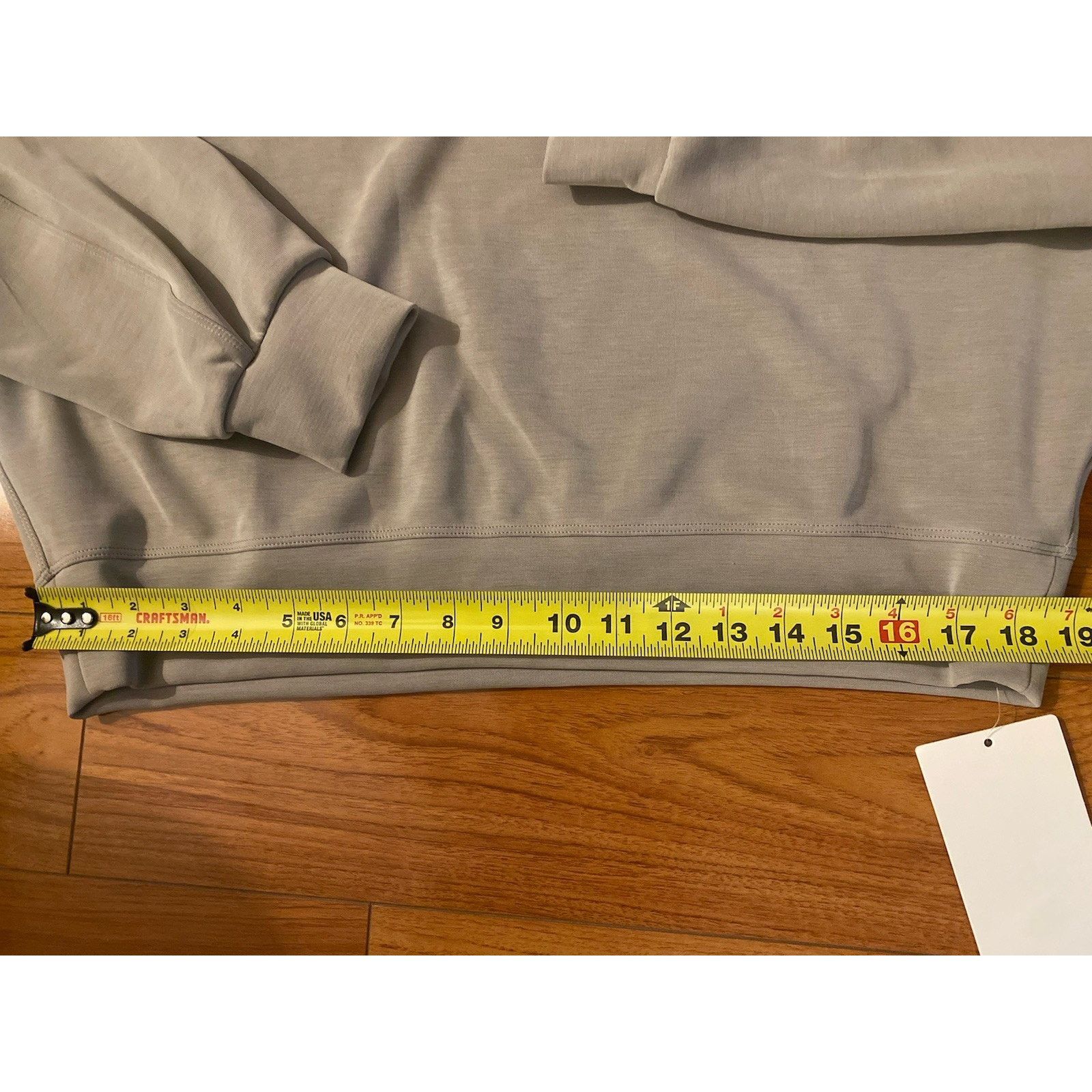 Lululemon Lululemon Oversized Soft Cropped Longsleeve Top Size S / US 4 / IT 40 - 5 Thumbnail