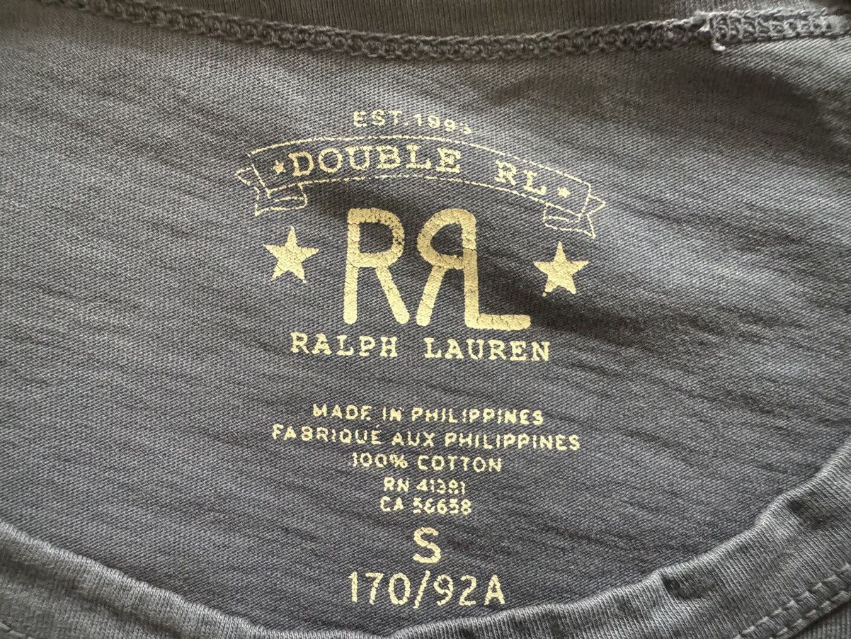 RRL Ralph Lauren Double RL Big Logo American Eagle t-shirt