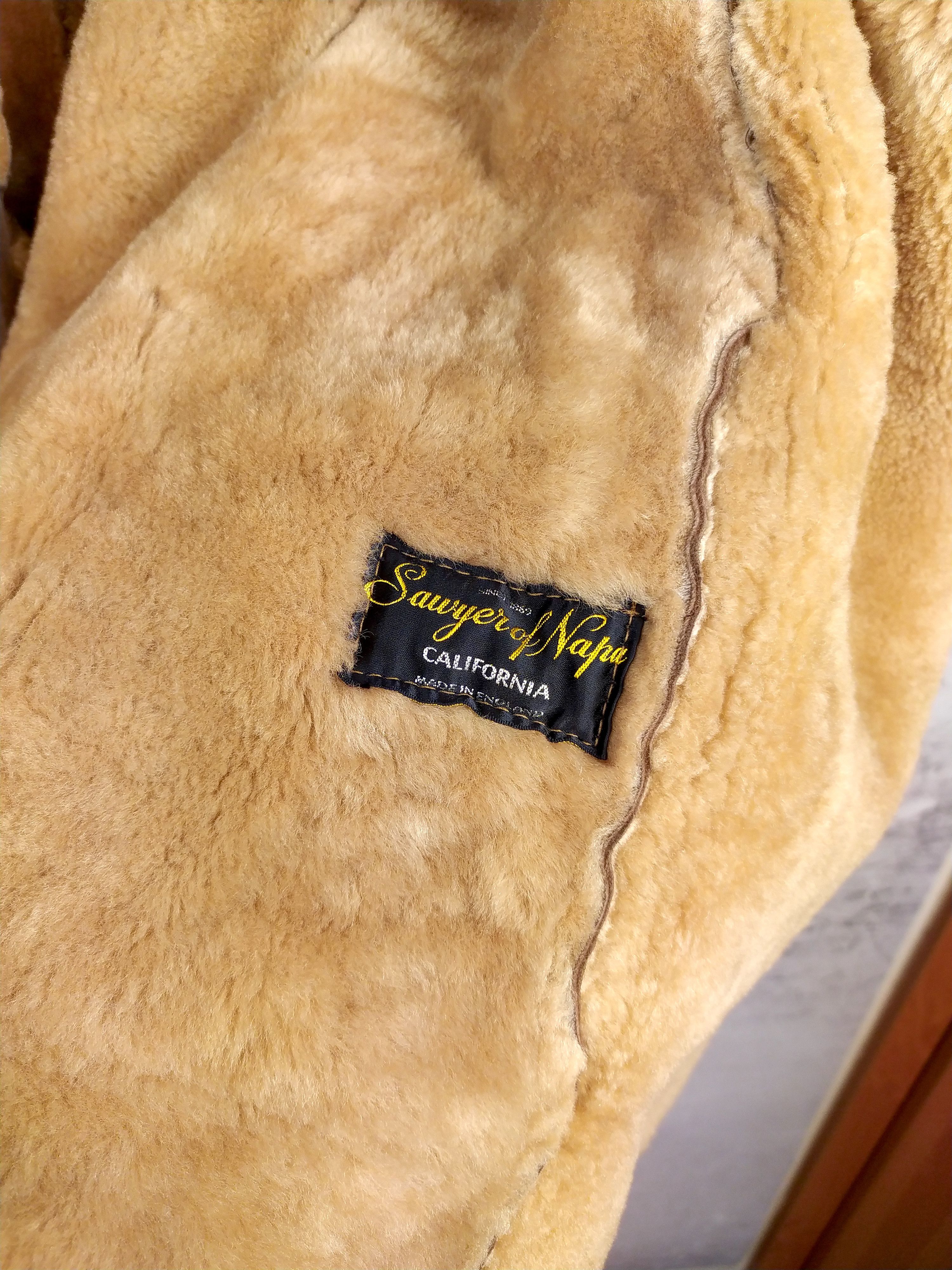 Vintage Sawyer of Napa - California shearling coat Size S / US 4 / IT 40 - 7 Thumbnail