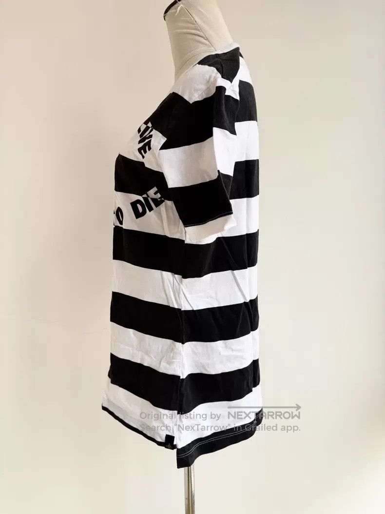 Vivienne Westwood Vivienne Westwood Vintage Black Striped Skull Short Sleeve Size M / US 6-8 / IT 42-44 - 3 Thumbnail