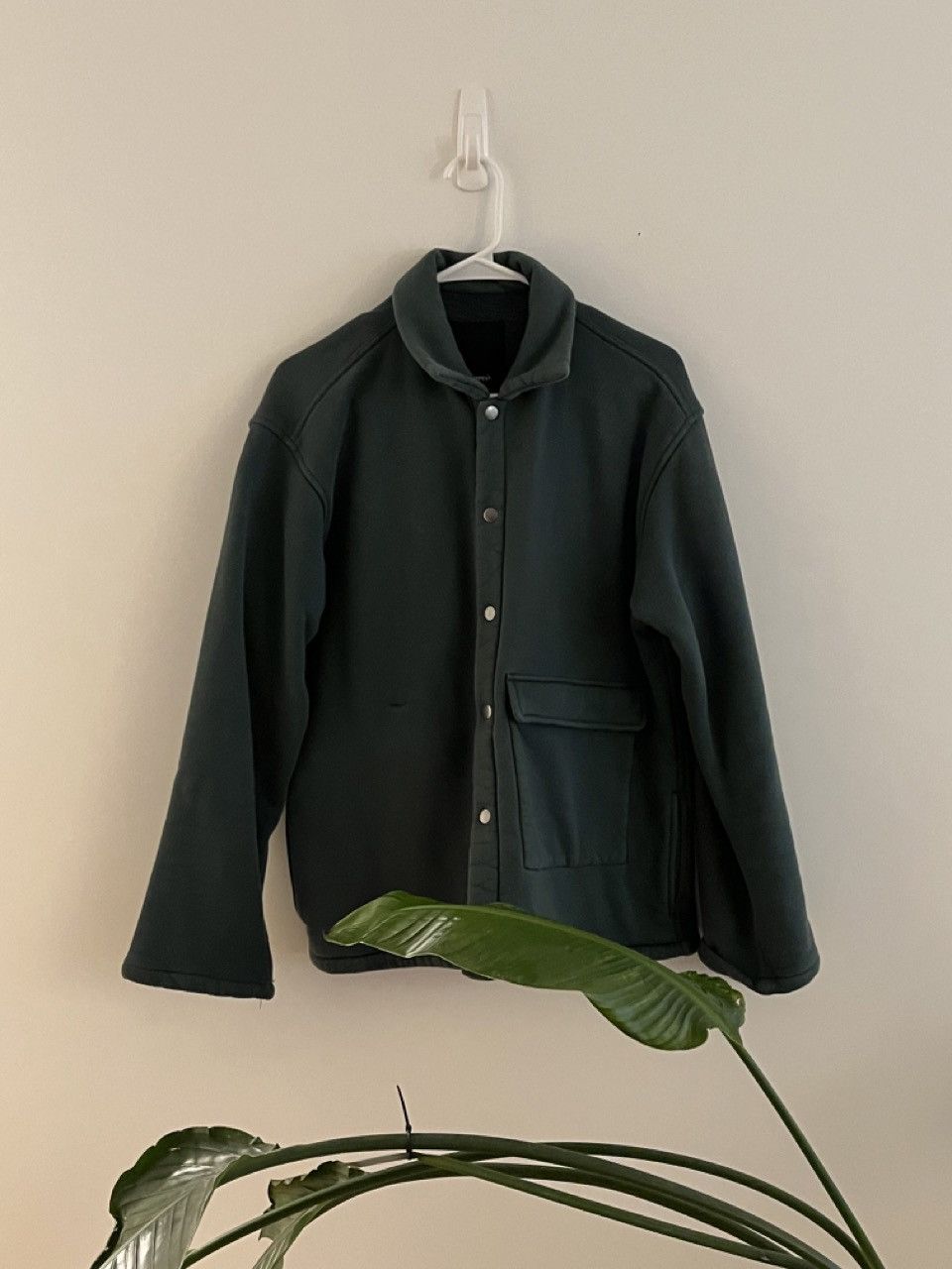 Assembly Green Fleece Shirt Coat M