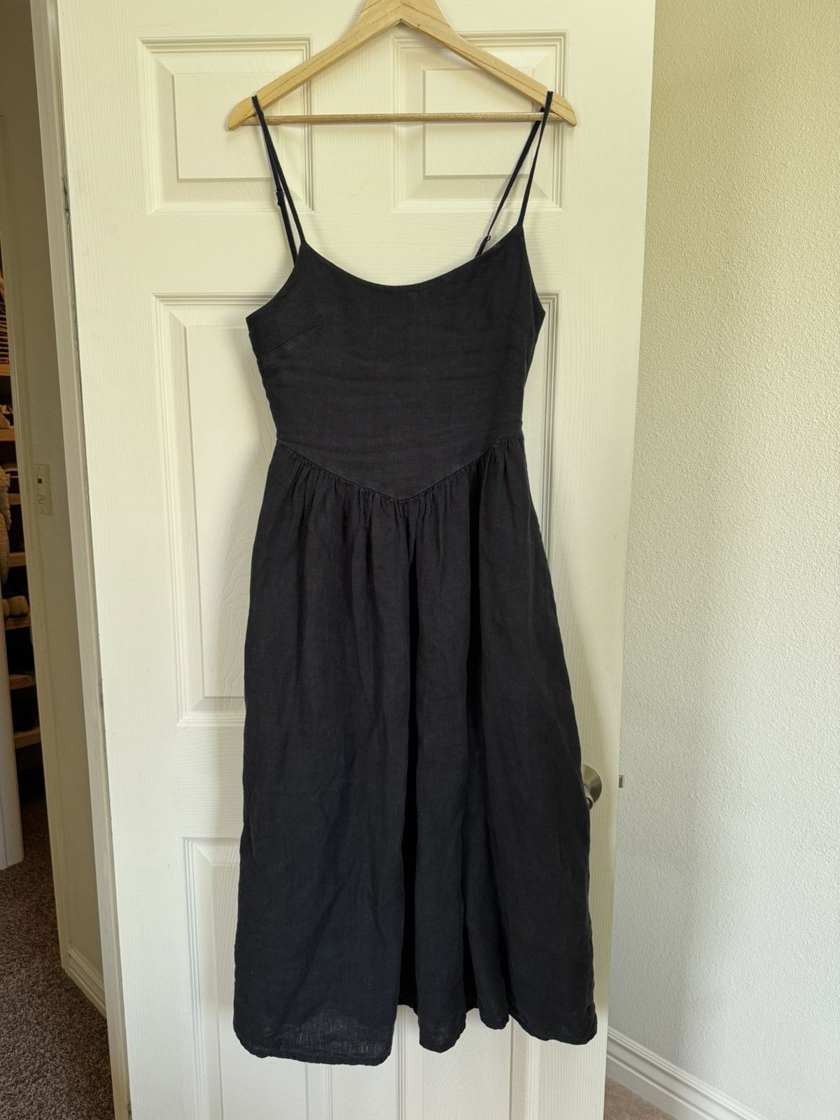 Other The New Society women’s S Lippia black Portuguese cotton lin Size S / US 4 / IT 40 - 8 Thumbnail