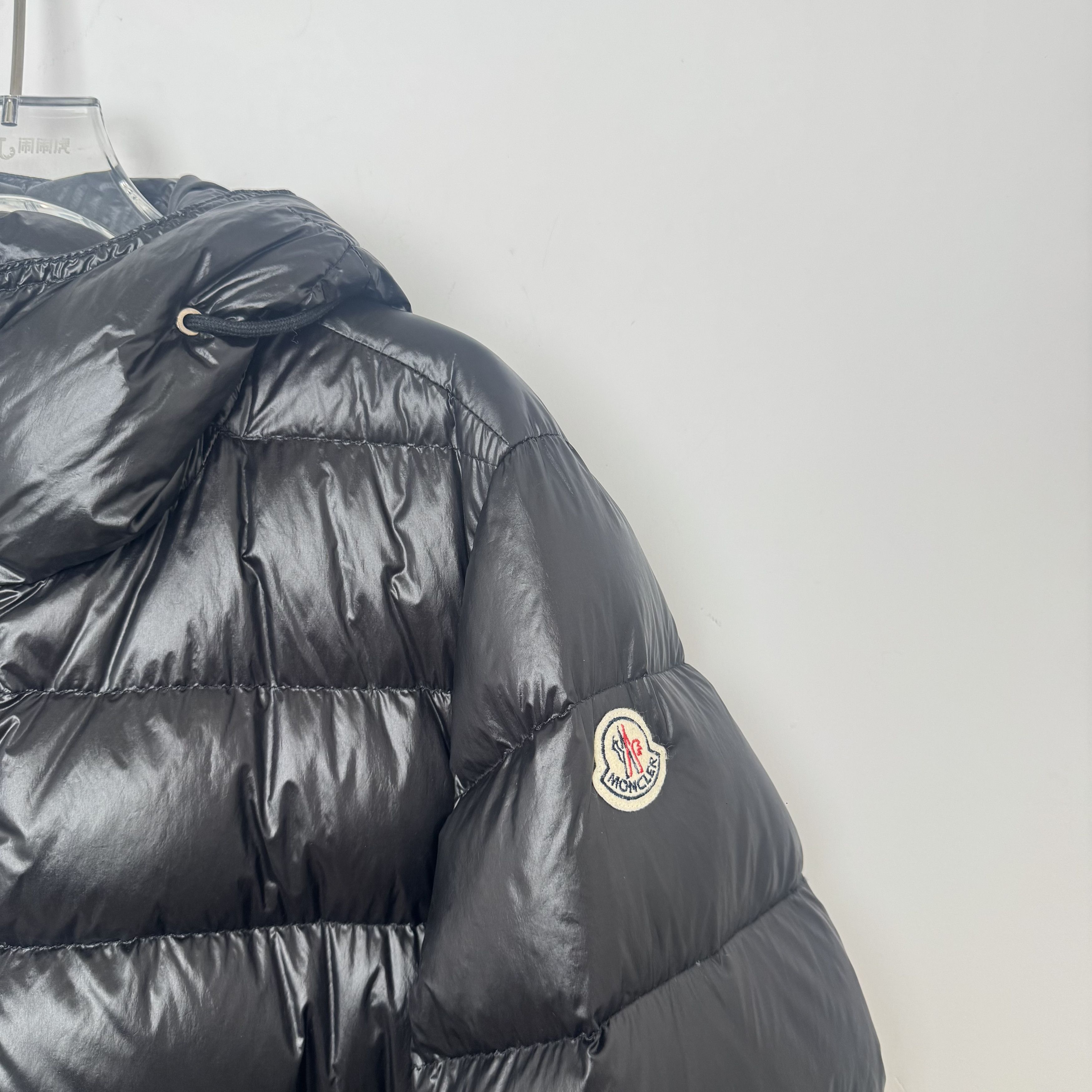 Moncler Moncler Marque Hooded Down Jacket Black (2/M) Size US M / EU 48-50 / 2 - 6 Thumbnail
