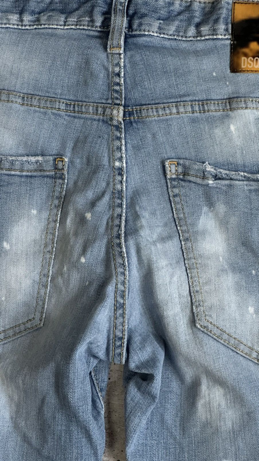 Dsquared2 Dsquared2 Skater Jean Distressed Slim Denim Jeans Pants Size US 30 / EU 46 - 21 Thumbnail