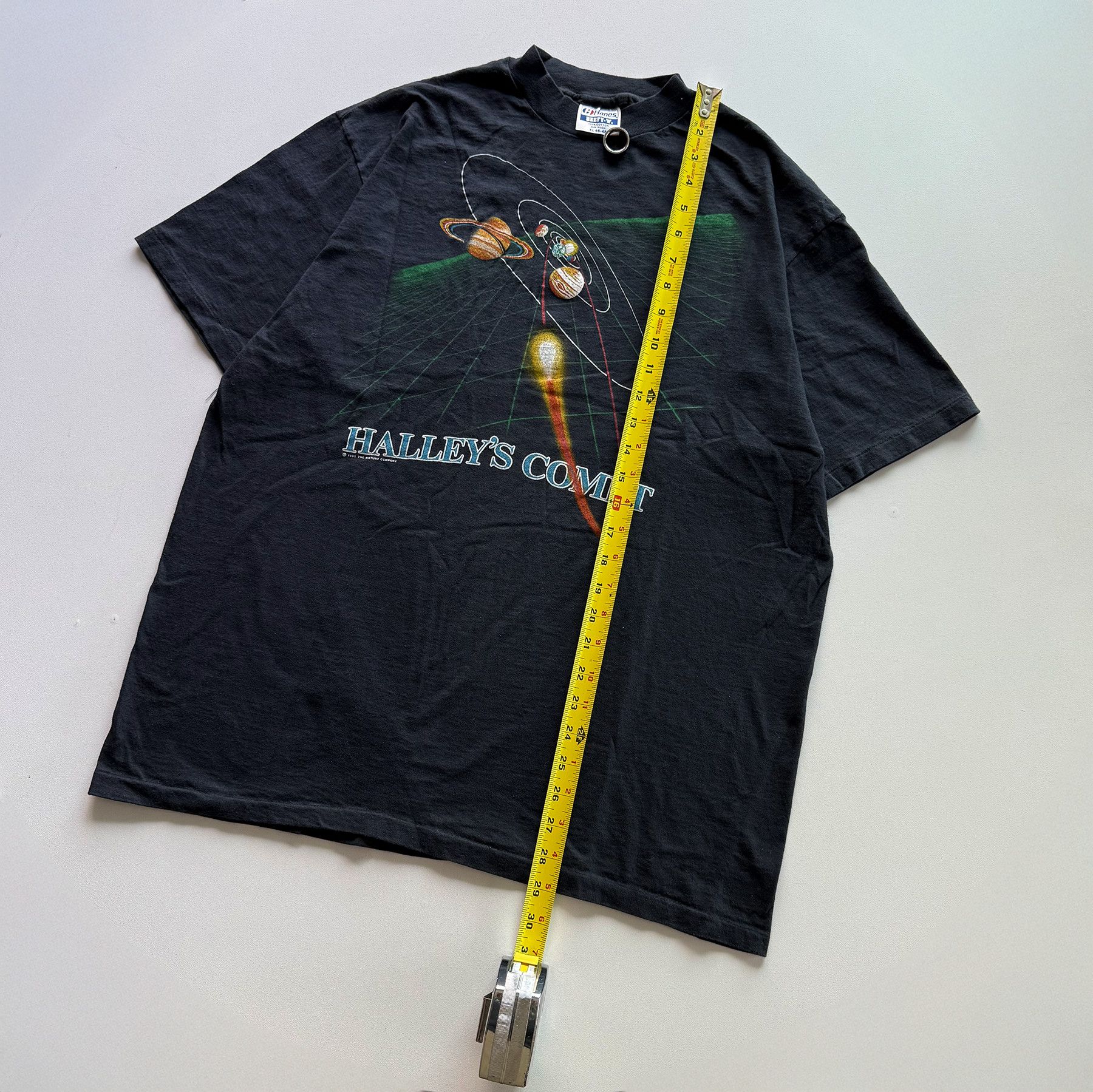 Vintage 1985 Vintage Halley's Comet NASA SETI Tee Size US XL / EU 56 / 4 - 8 Thumbnail