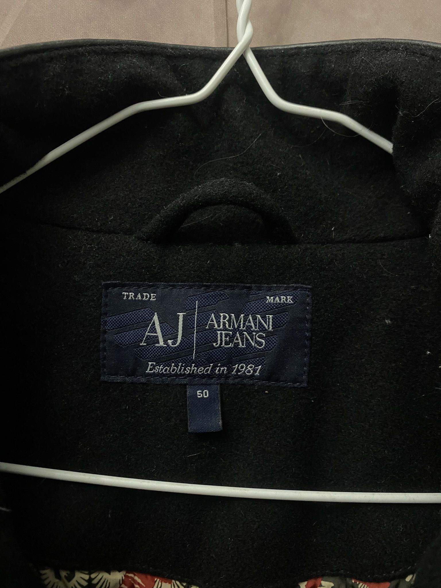Armani × Designer × Giorgio Armani Armani Jeans Jacket Leather Size US M / EU 48-50 / 2 - 4 Thumbnail