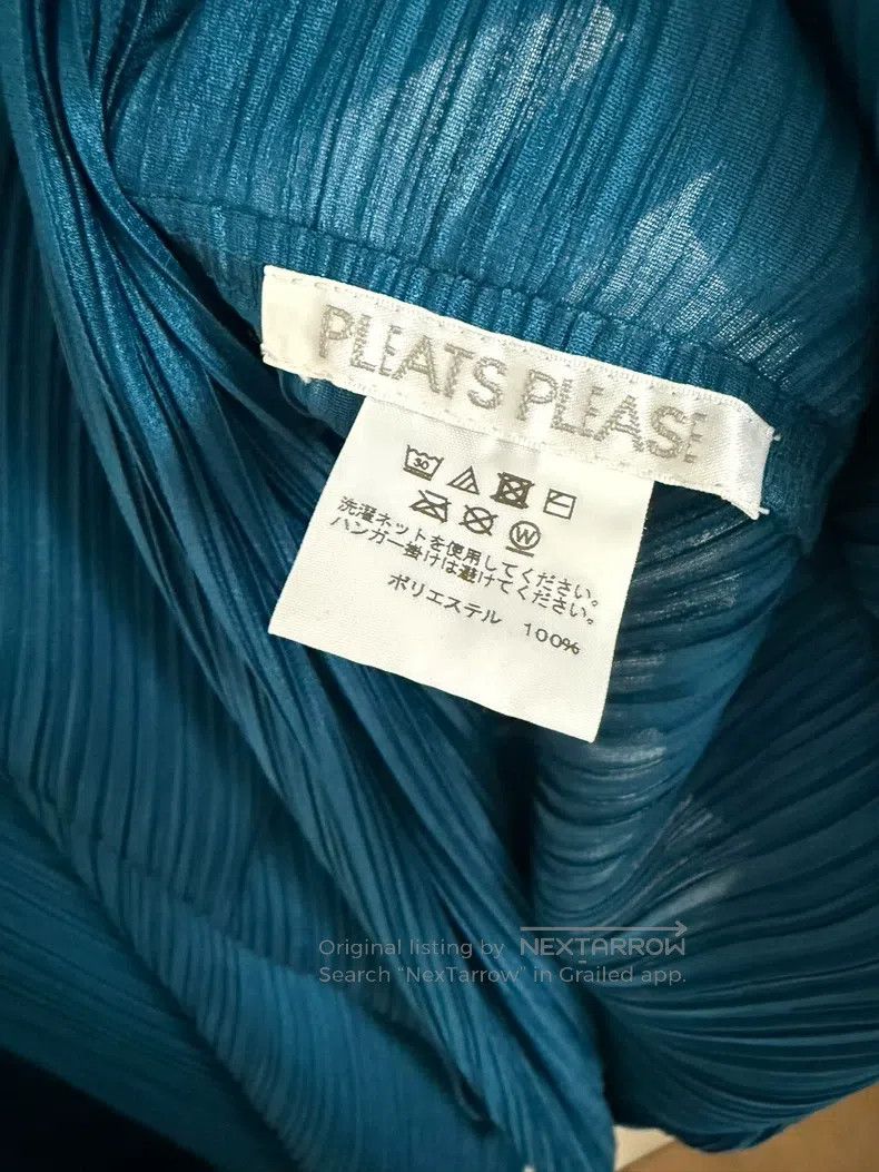 Issey Miyake Issey Miyake Blue Dress Size L / US 10 / IT 46 - 3 Thumbnail