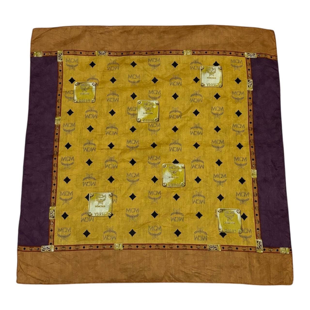 MCM MCM Bandana Scarf Neckerchief Handkerchief Size ONE SIZE - 1 Thumbnail