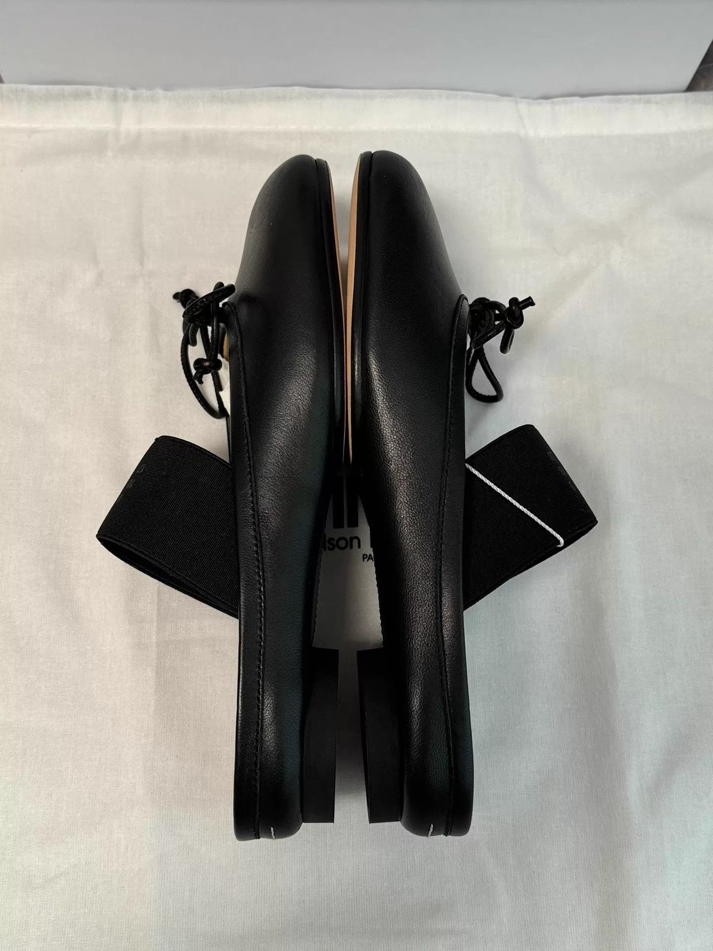 MM6 MM6 lace-up ballet mules black leather 36 Size US 5.5 / IT 35.5 - 7 Thumbnail