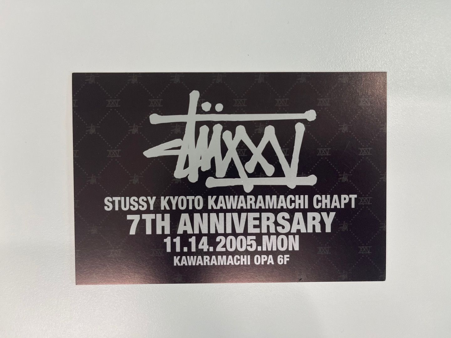 Stussy Stussy KYOTO KAWARAMACHI CHAPT art Postercards 2005 Size ONE SIZE - 2 Thumbnail