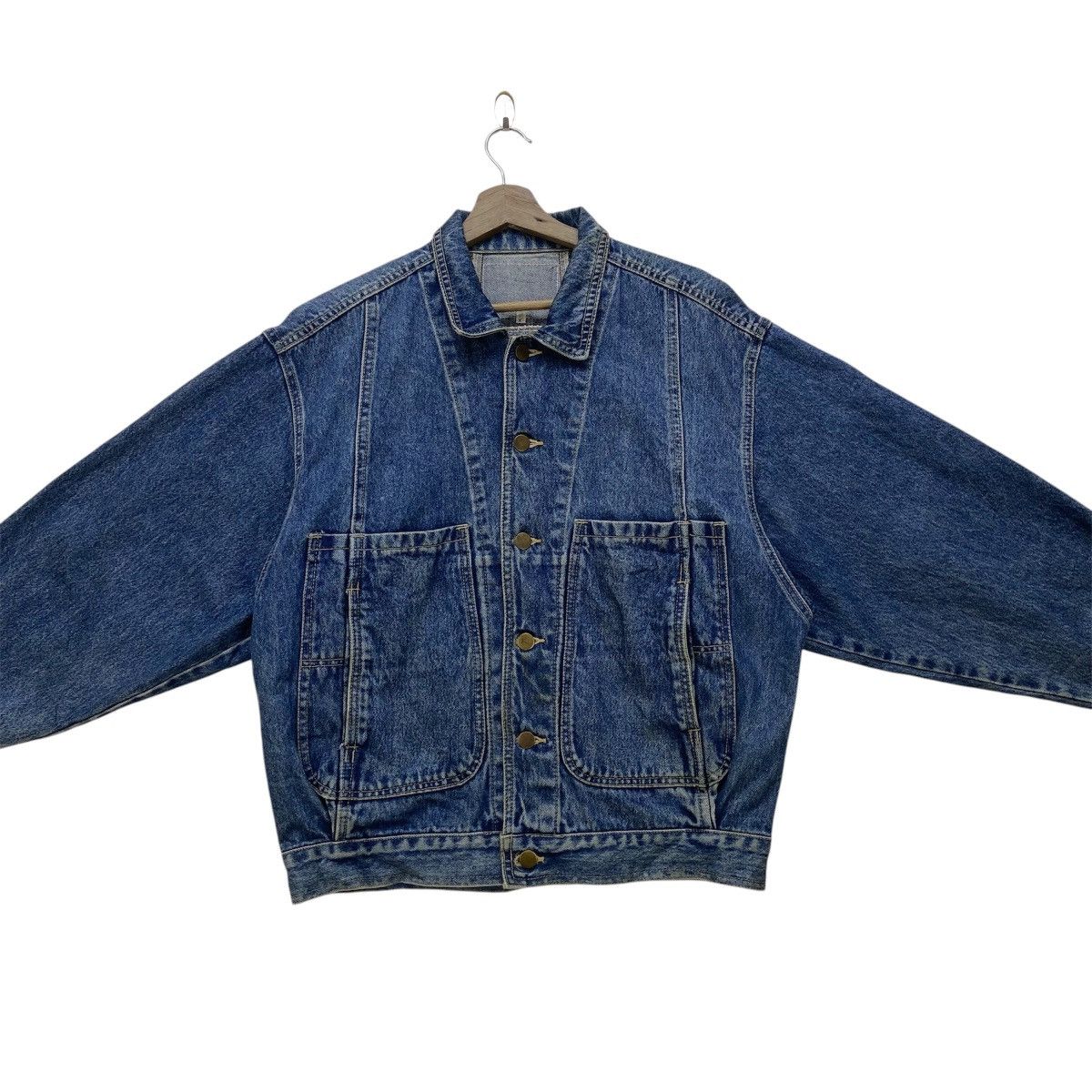 Japanese Brand Japanese Brand Streetwear Street Fashion Trucker Denim Size US M / EU 48-50 / 2 - 3 Thumbnail