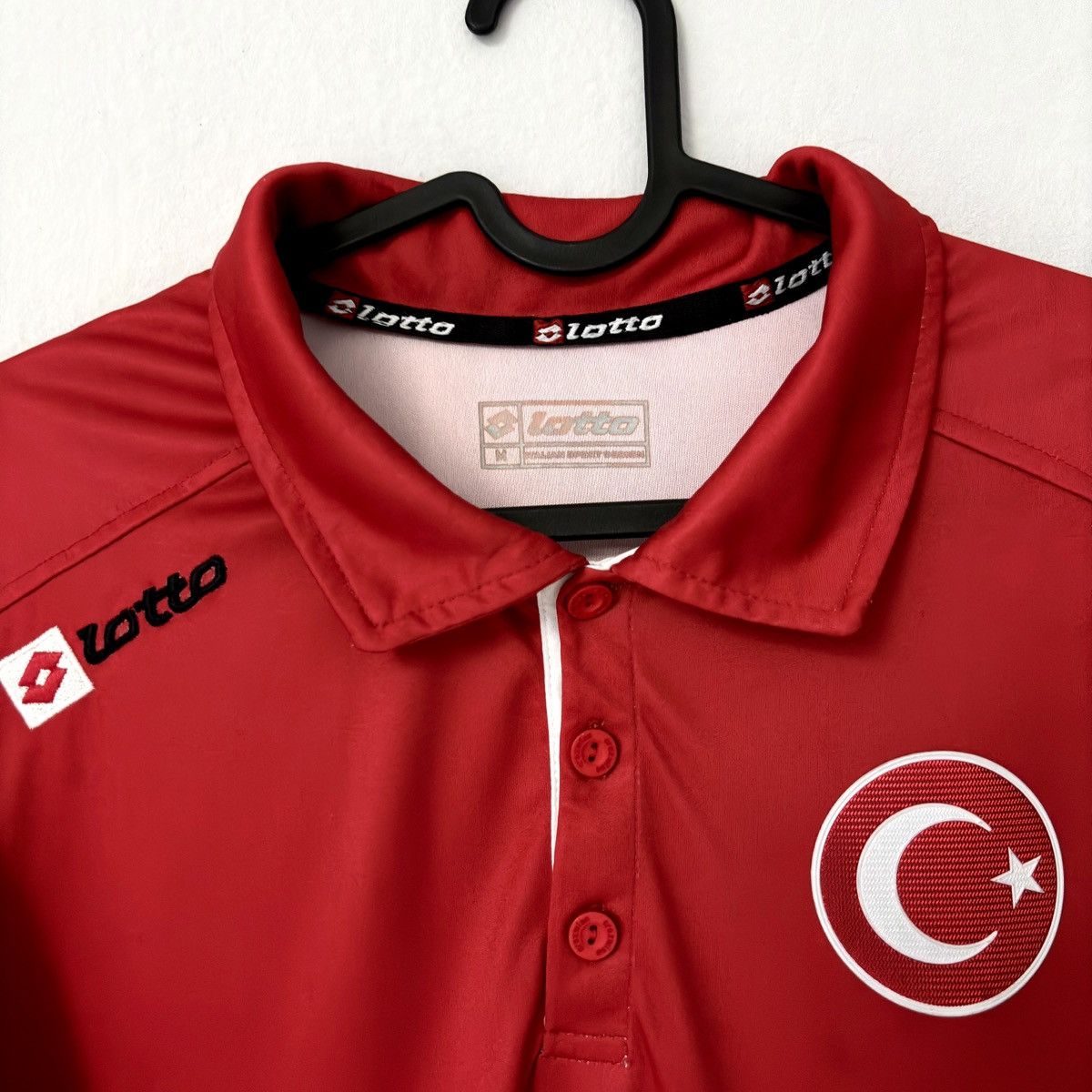 Lotto Sport × Vintage Turkey Vintage Lotto Training Fire Kit Soccer Jersey Tee Top Size US M / EU 48-50 / 2 - 3 Thumbnail