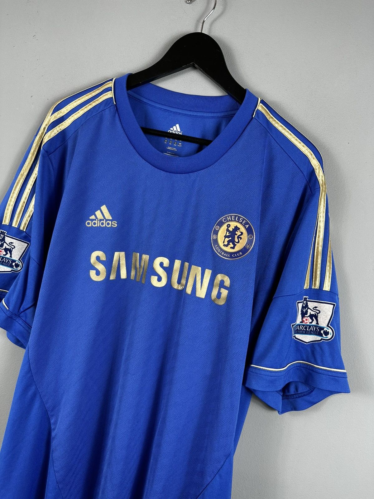 Adidas Chelsea Home Shirt 2012 jersey Size US XXL / EU 58 / 5 - 2 Thumbnail