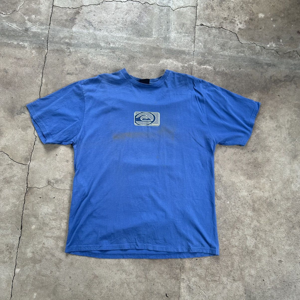 Quiksilver × Vintage Vintage 90’s Quiksilver Hawaii Navy Surf Graphic T-Shirt Men Size US L / EU 52-54 / 3 - 9 Thumbnail