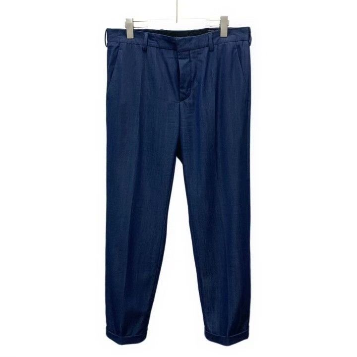 Prada Prada Blue Wool Suit Set Size US L / EU 52-54 / 3 - 4 Thumbnail