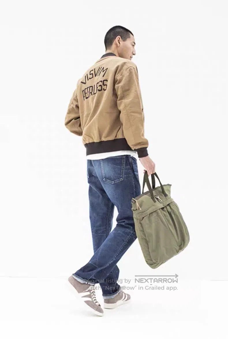 Visvim visvim Off-White Back Letter Bomber Jacket No. 3 Size US L / EU 52-54 / 3 - 8 Thumbnail