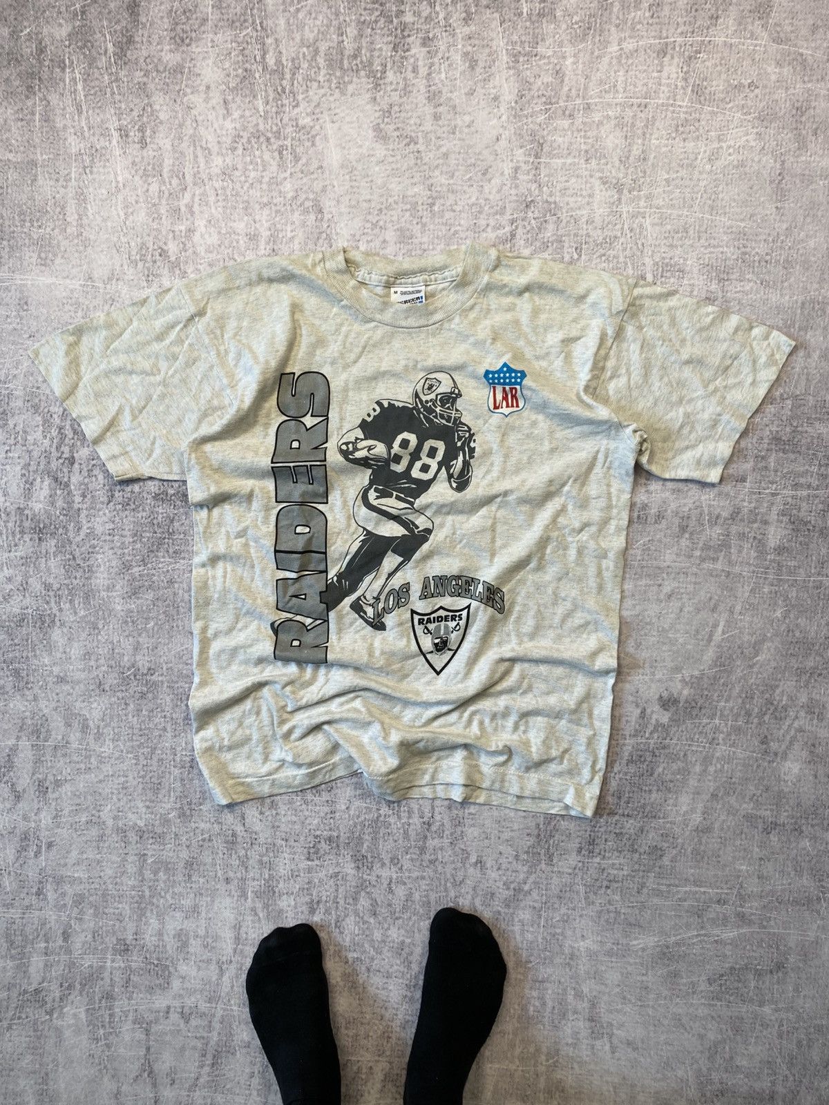 Fruit Of The Loom Vintage NFL Screen Stars Los Angeles Raiders tee Size US M / EU 48-50 / 2 - 1 Thumbnail