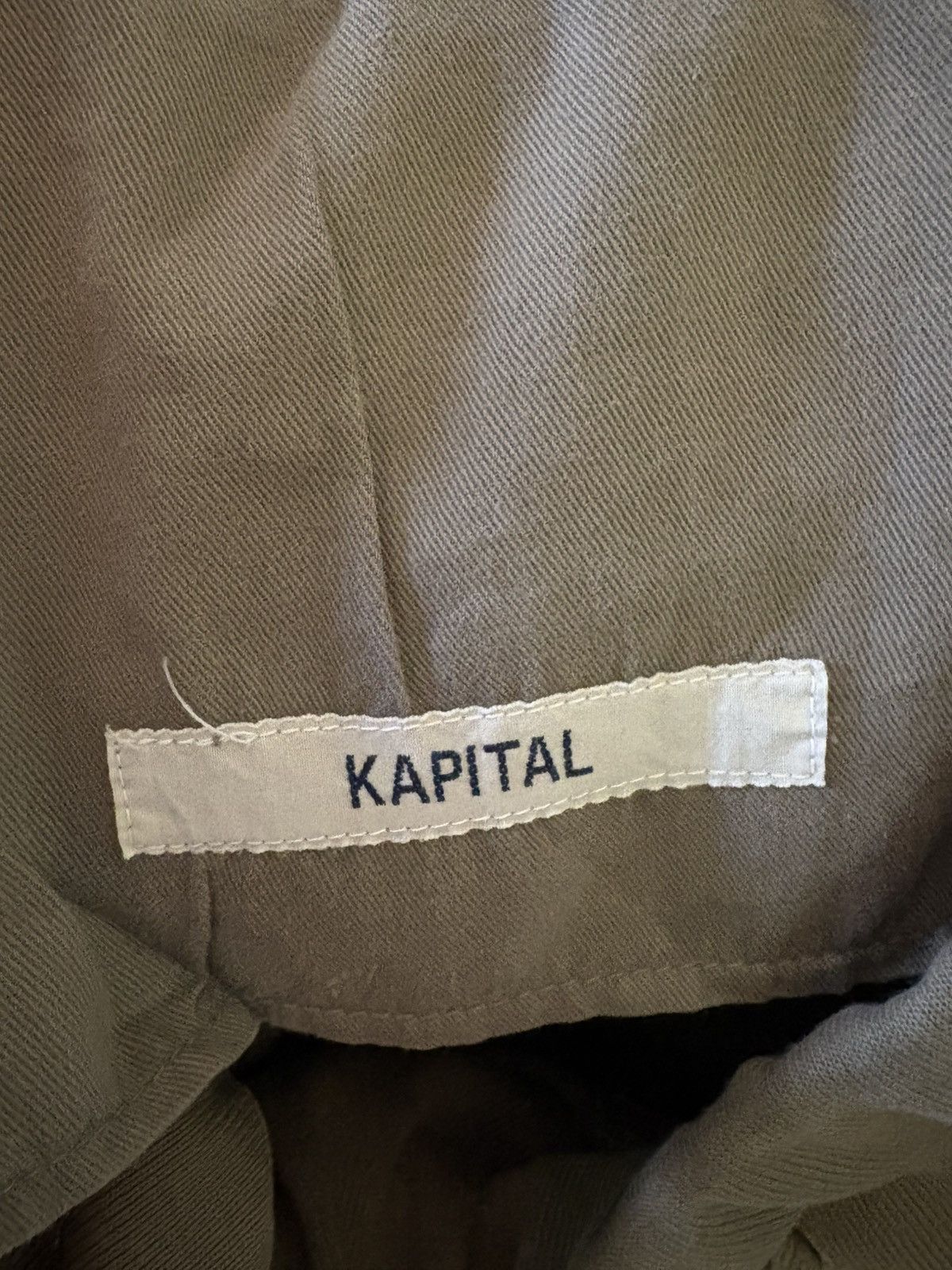 Kapital Kapital Sarouel Nouvelle Pants M Khaki Size US 31 - 6 Thumbnail