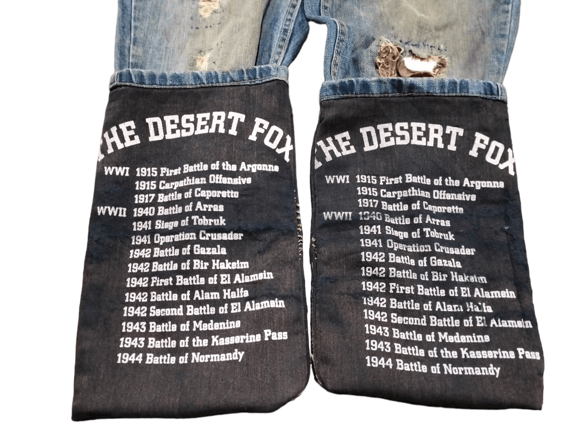 PPFM Flare PPFM Distressed Custom Pants Design Punk Style Size US 32 / EU 48 - 9 Thumbnail