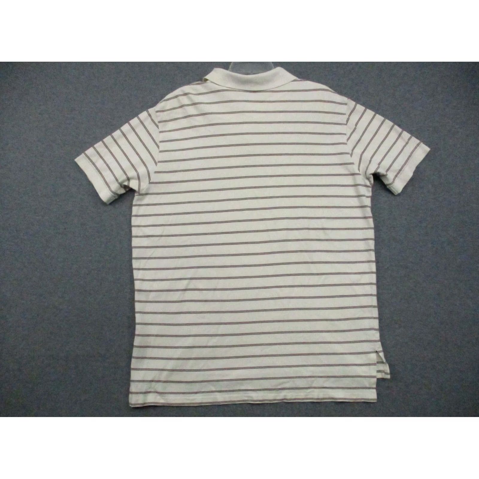 Polo Ralph Lauren Polo Ralph Lauren Shirt XL Men White Stripe Short Sleeve Green Pony Size US XL / EU 56 / 4 - 5 Thumbnail