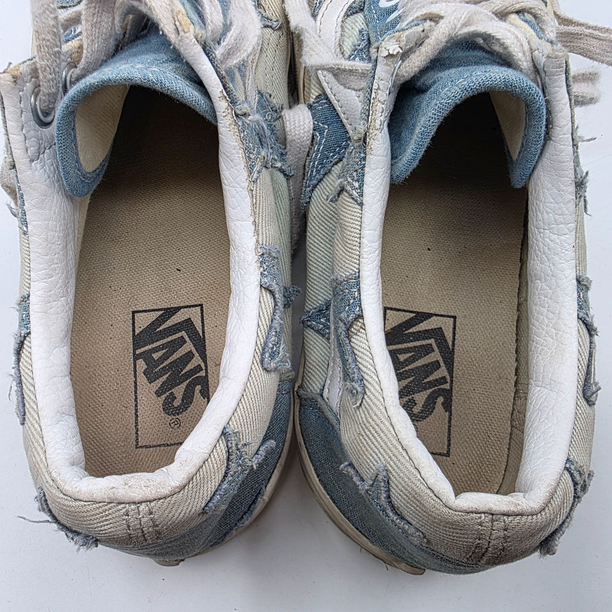 Vans Vans Old Skool Starry Night Denim Womens Size 10 Blue Casual Size US 10 / IT 40 - 9 Thumbnail