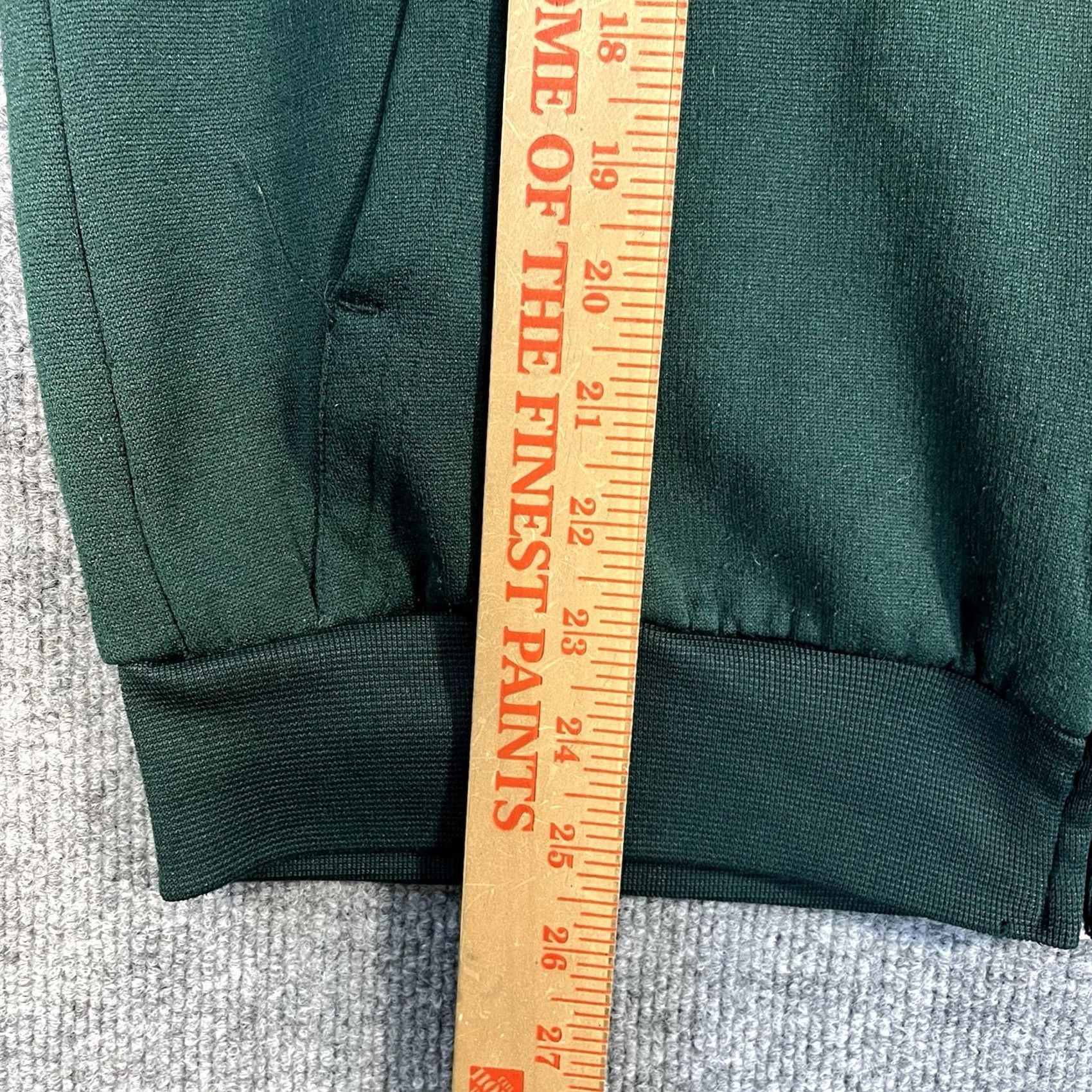 Vintage VINTAGE PLUMA Hoodie Full Zip Thermal Lined Forest Green M 90s Waffle Knit Size US M / EU 48-50 / 2 - 5 Thumbnail
