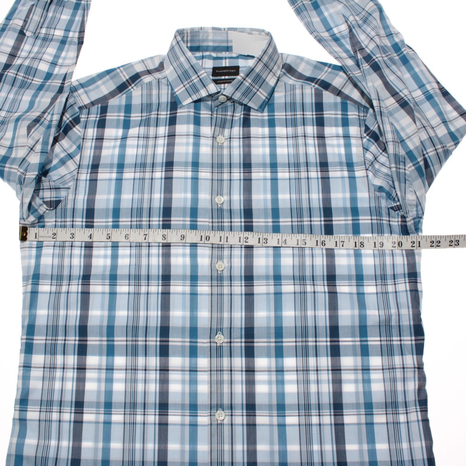 Ermenegildo Zegna Ermenegildo Zegna New without tags Shirt Size M US In Blue Size US M / EU 48-50 / 2 - 4 Thumbnail
