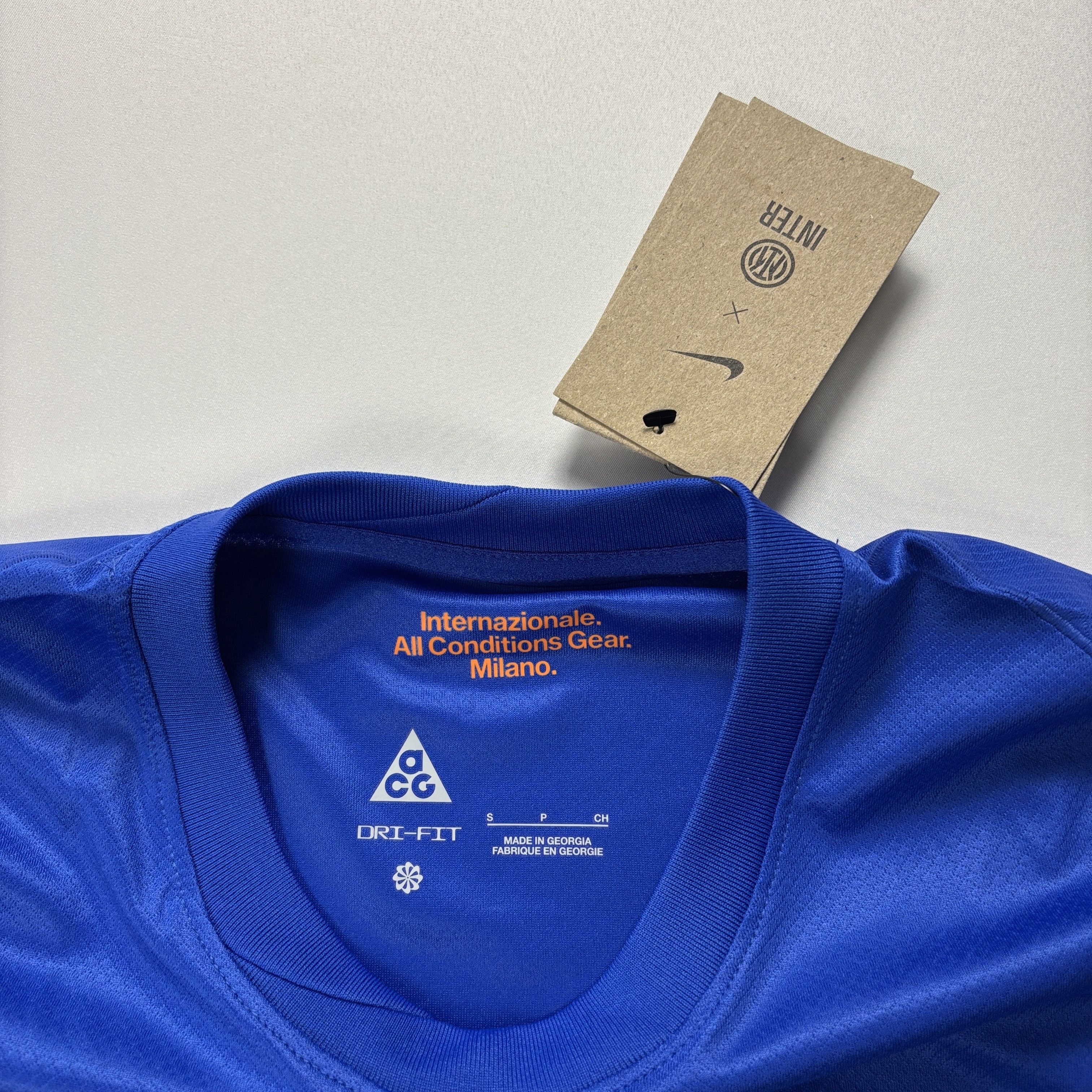 Nike ACG Nike Mens ACG Inter Milan Jersey Sz S New Size US S / EU 44-46 / 1 - 4 Thumbnail