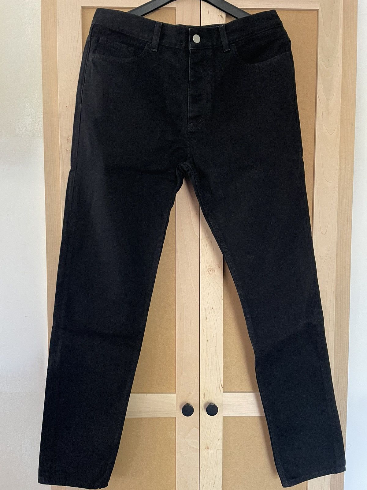 Cos COS Black Jeans 33/34 Size US 33 - 1 Thumbnail