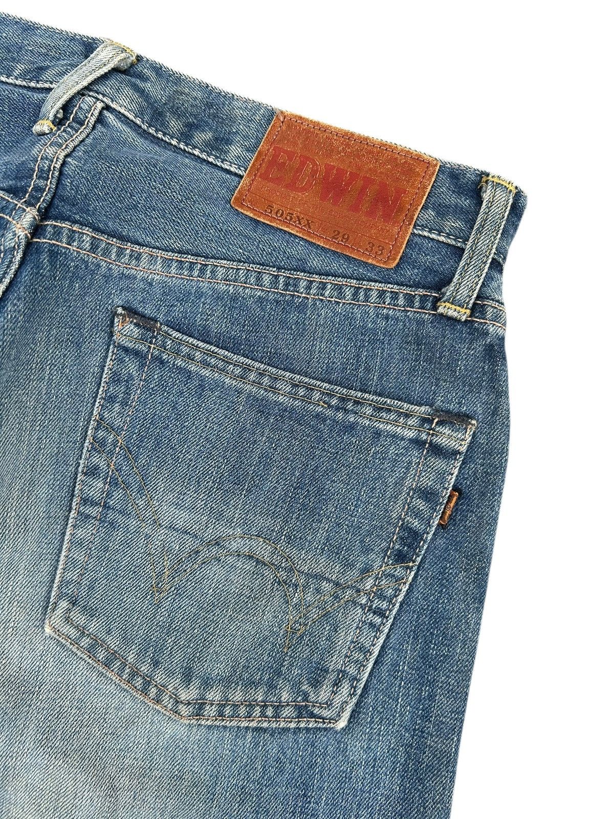 Kapital Vintage Edwin 505XX Selvedge Distressed Denim Jeans Size US 30 / EU 46 - 11 Thumbnail