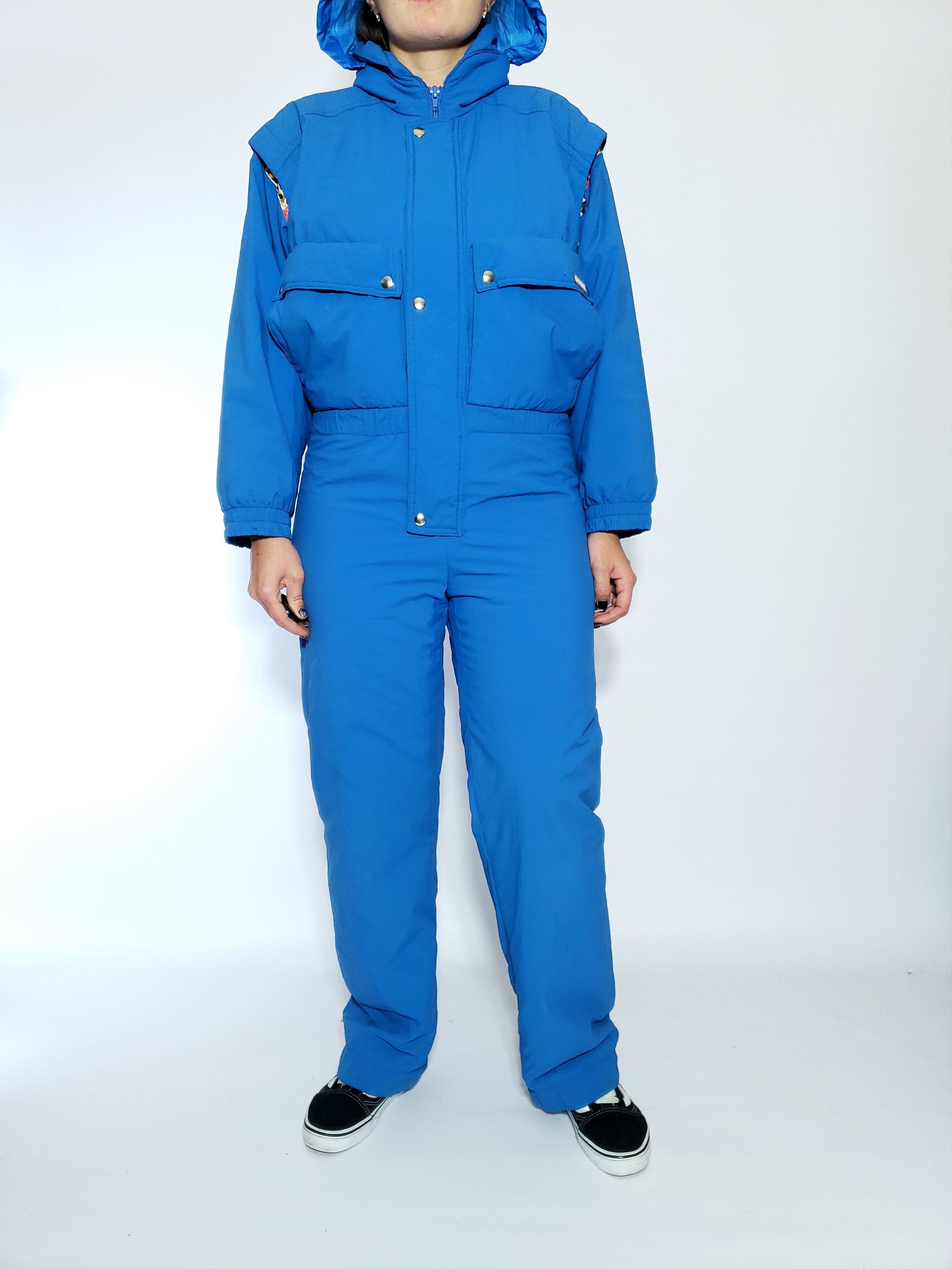 Colmar Vintage Colmar Ski Snowsuit Skisuit Warm made in Italy Size 27" / US 4 / IT 40 - 5 Thumbnail