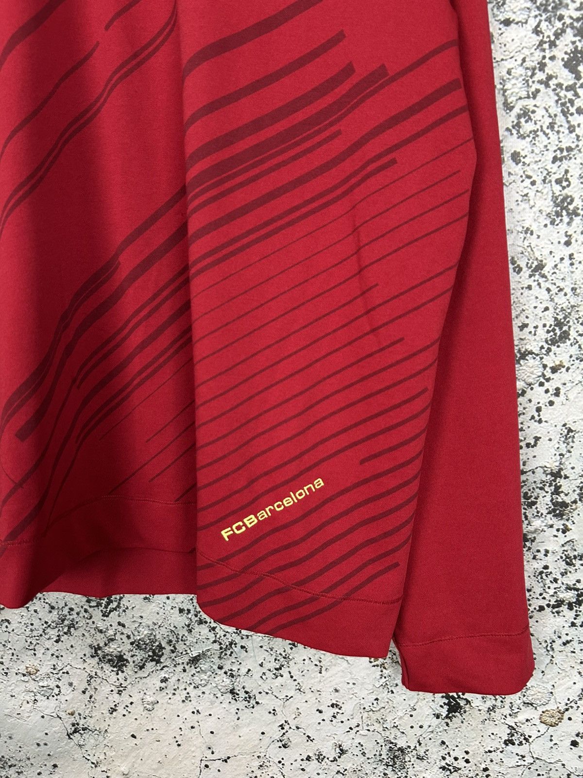 Nike Nike FC Barcelona Longsleeve Soccer Jersey Football Vintage Size US XL / EU 56 / 4 - 4 Thumbnail