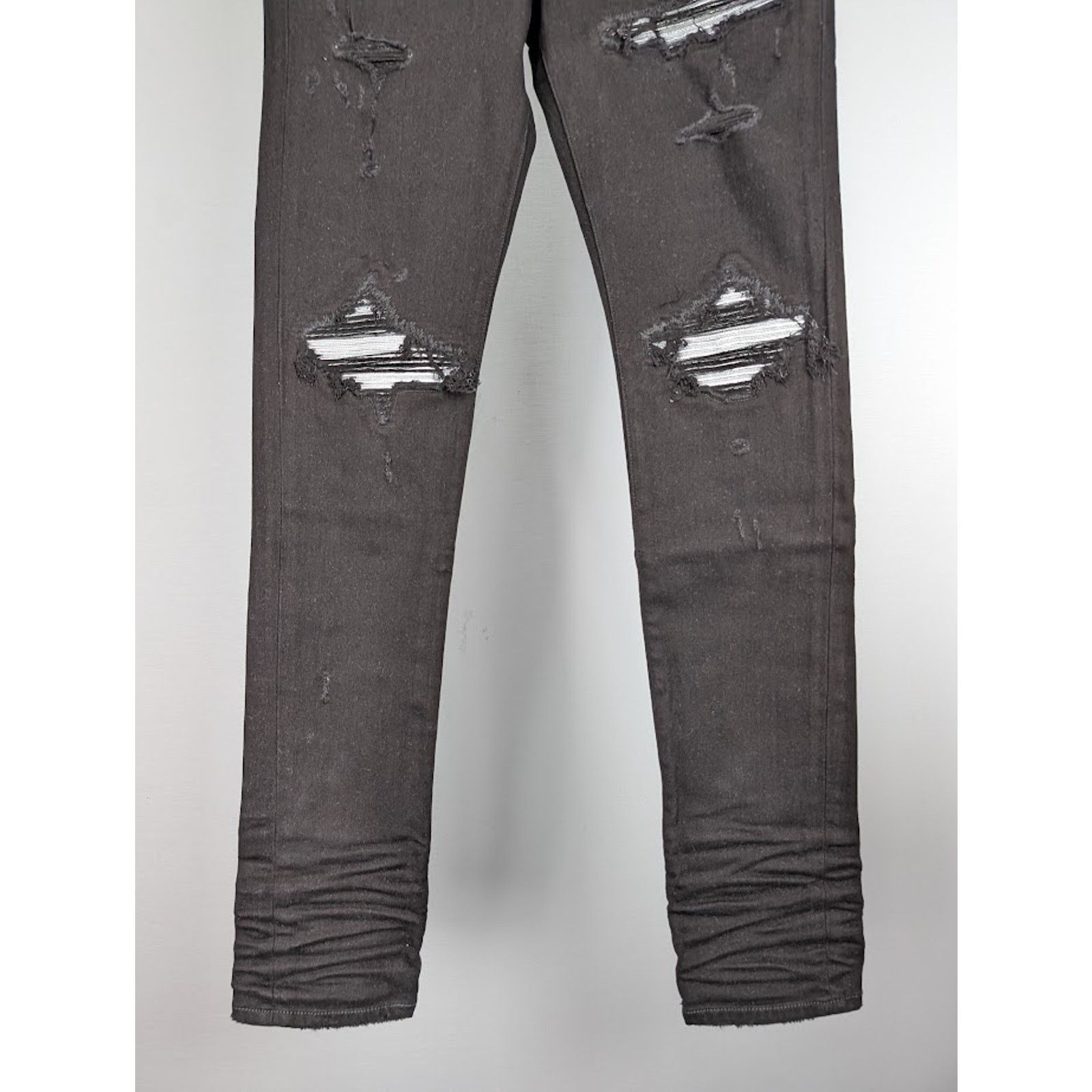 Amiri o1rshd1 MX1 Jean in Black/Silver Size US 36 / EU 52 - 5 Thumbnail