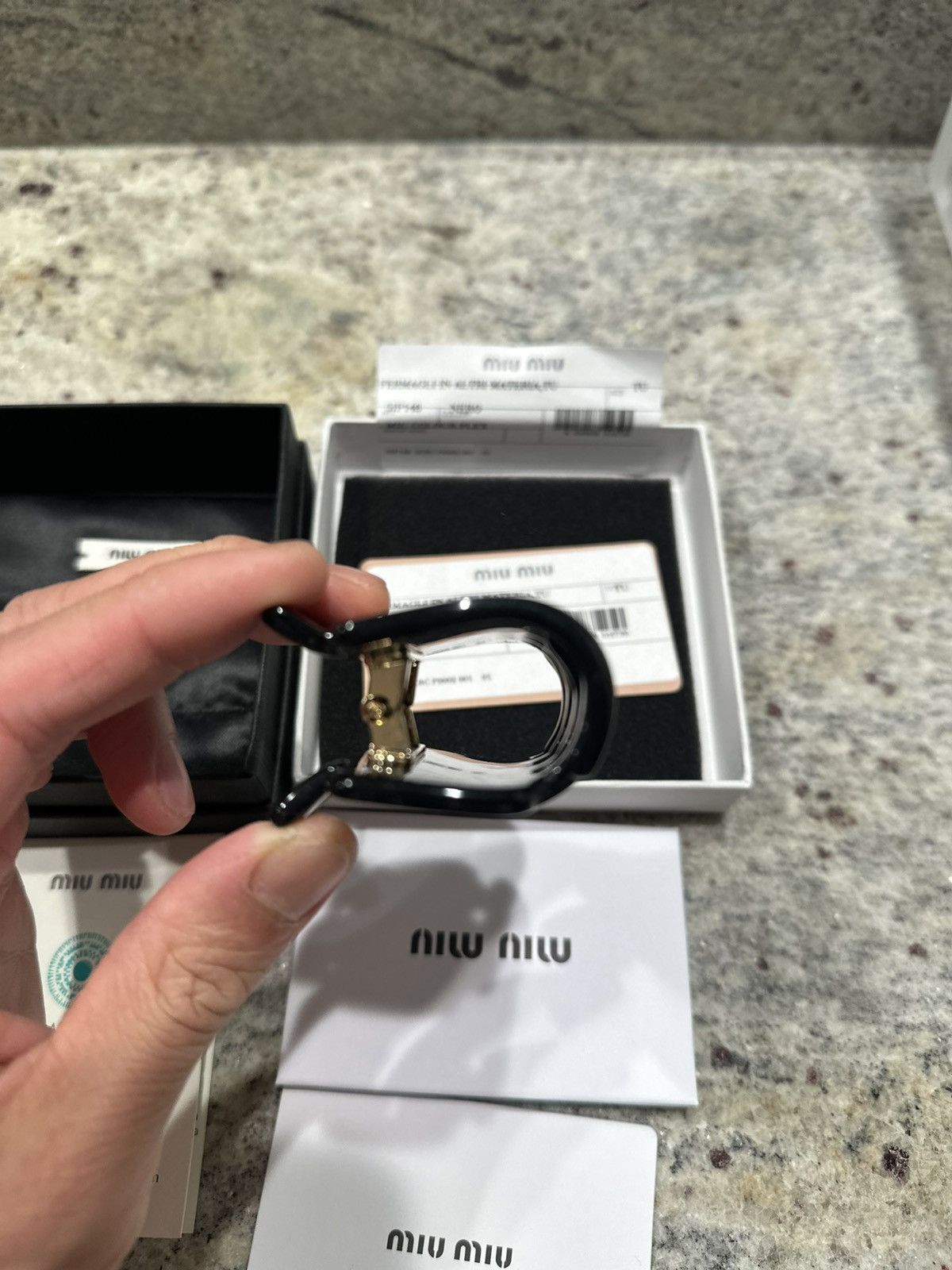 Miu Miu Most trending brand Miu Miu Size ONE SIZE - 5 Thumbnail
