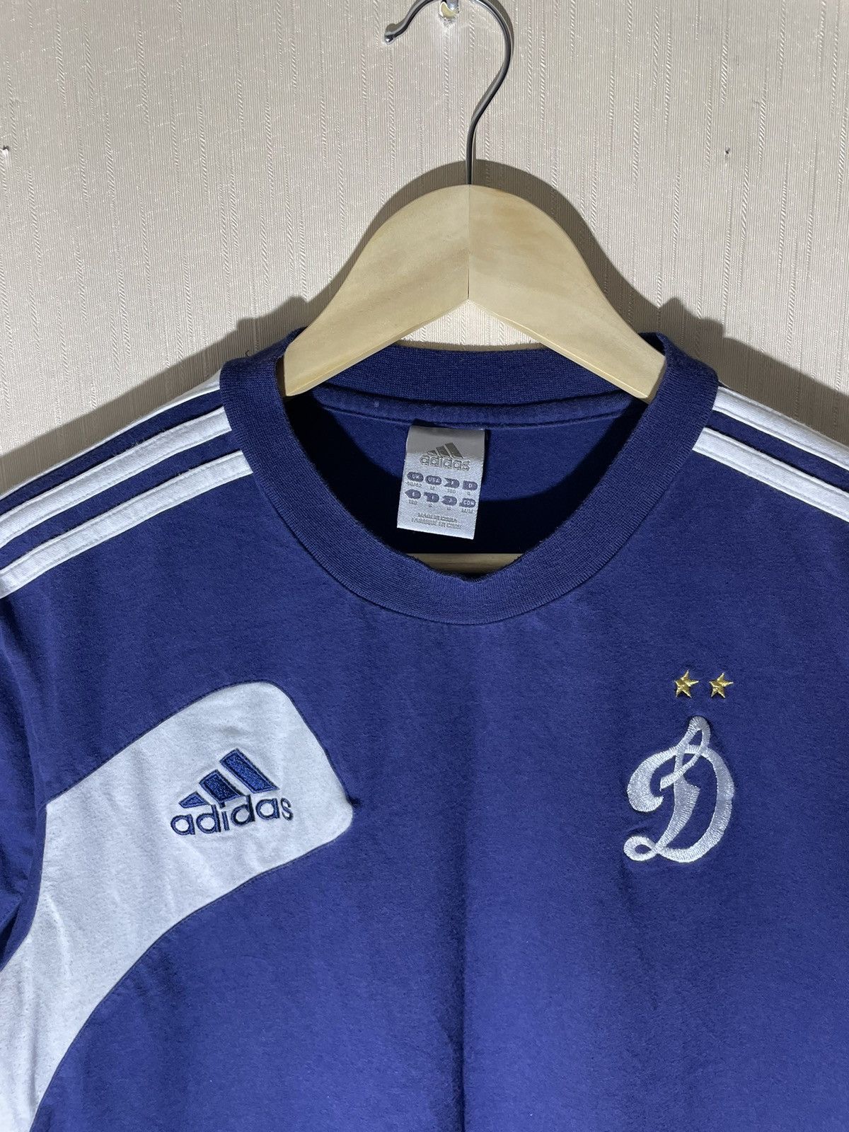 Adidas Dynamo Kyiv Adidas Blokecore soccer T shirt Size US M / EU 48-50 / 2 - 2 Thumbnail