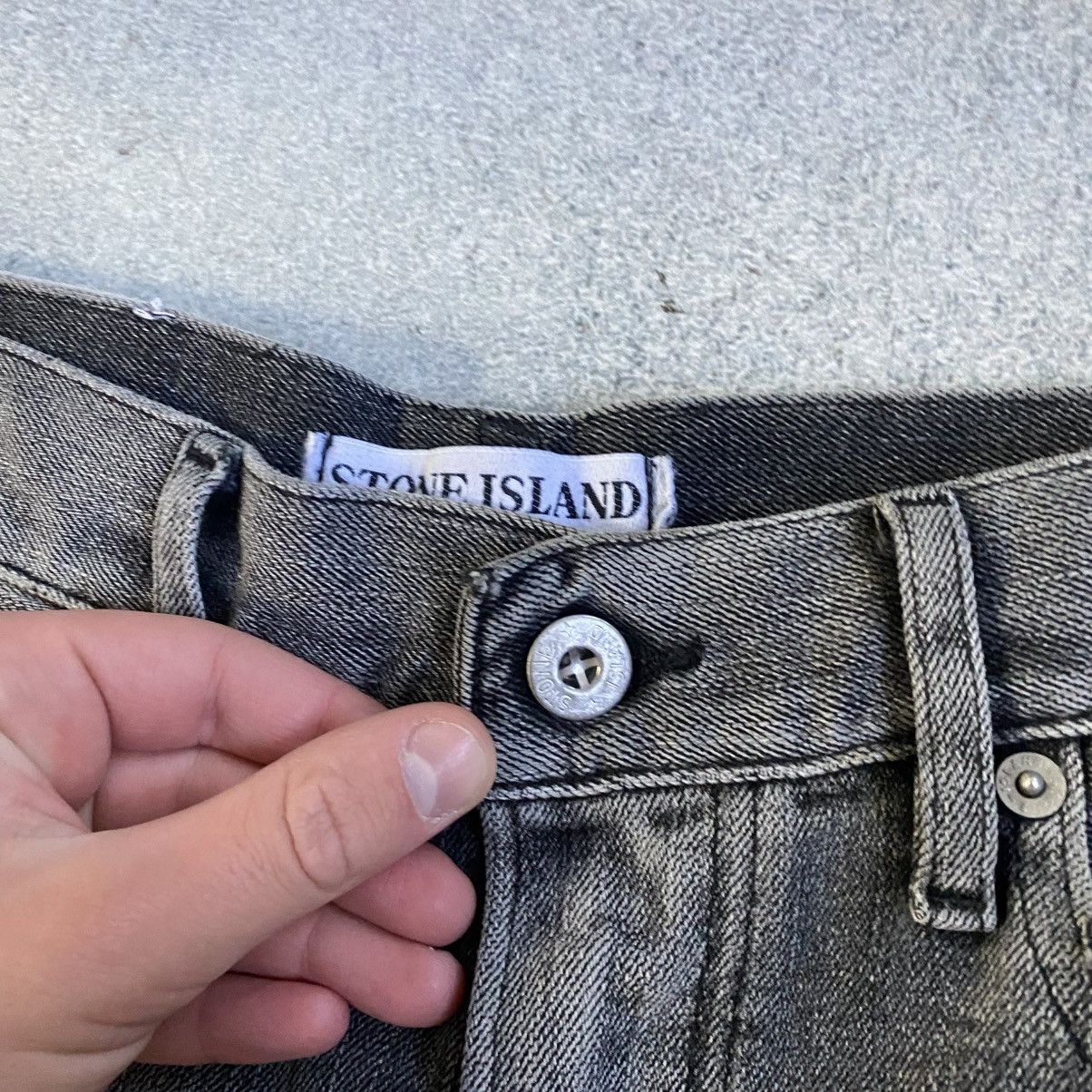Stone Island Vintage Stone Island Jeans Denim Pants Rare S.I Denims Size US 31 - 9 Thumbnail