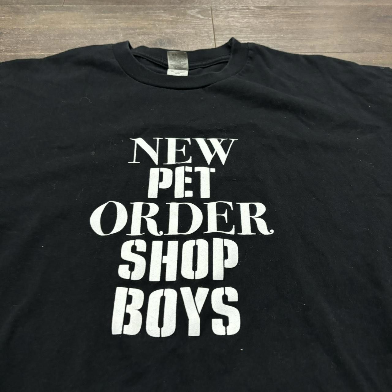 Gildan pet shop boys new order tour t shirt 2022 XL Size US XL / EU 56 / 4 - 2 Thumbnail
