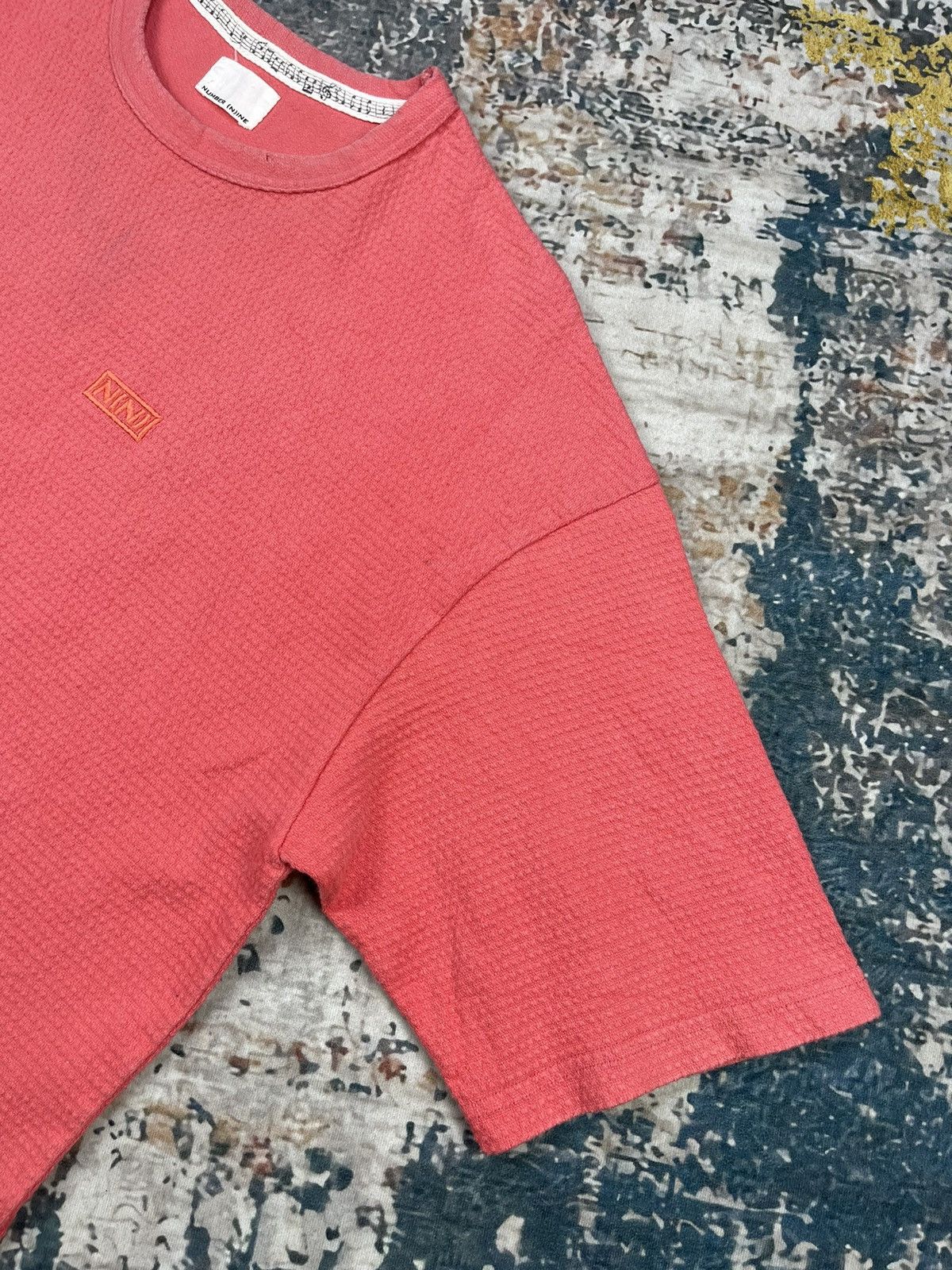 Number (N)ine Number Nine Small Logo Waffle Shirts Size US L / EU 52-54 / 3 - 3 Thumbnail
