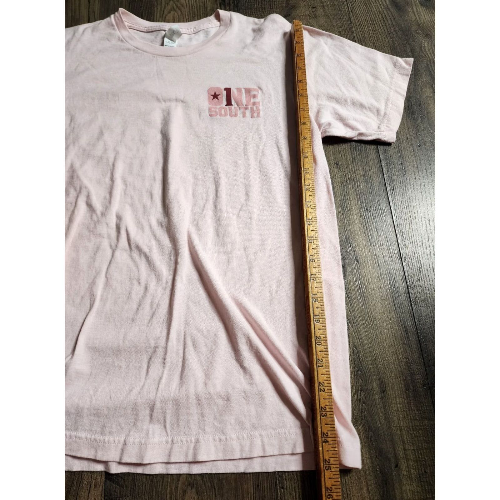 Tultex Mens M Dolly Parton Song Names Titles Double Sided T Shirt One 1 South Pink Cotton Tultex Unisex Adults Short Sleeve Crew Neck 90s Music Classic Size US M / EU 48-50 / 2 - 3 Thumbnail